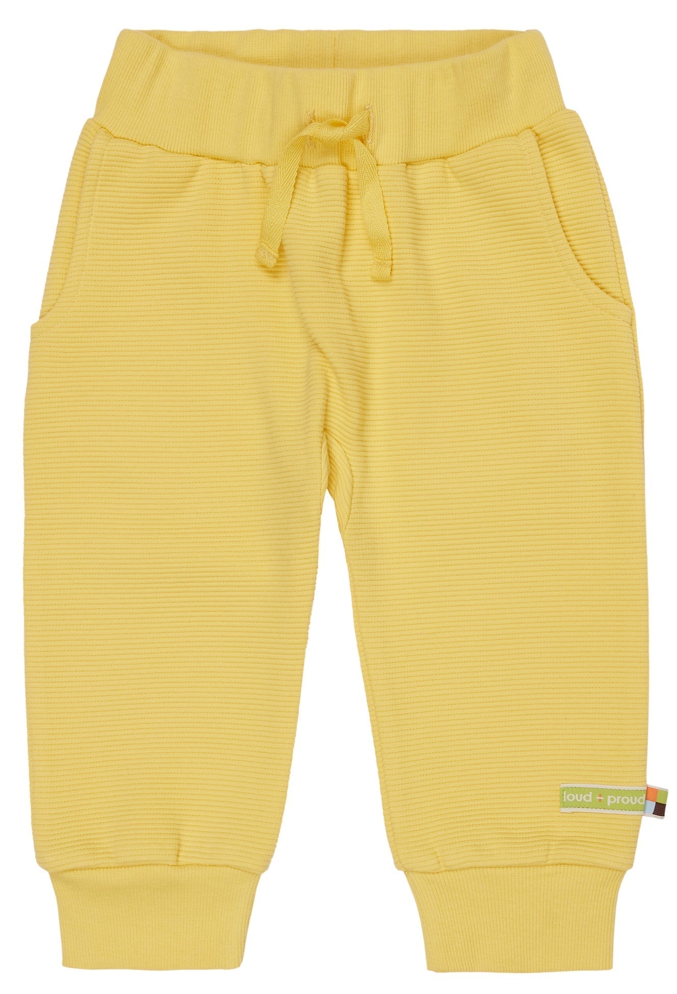Hose Rippenstruktur - loud + proud - 4170 - gol - 62/68