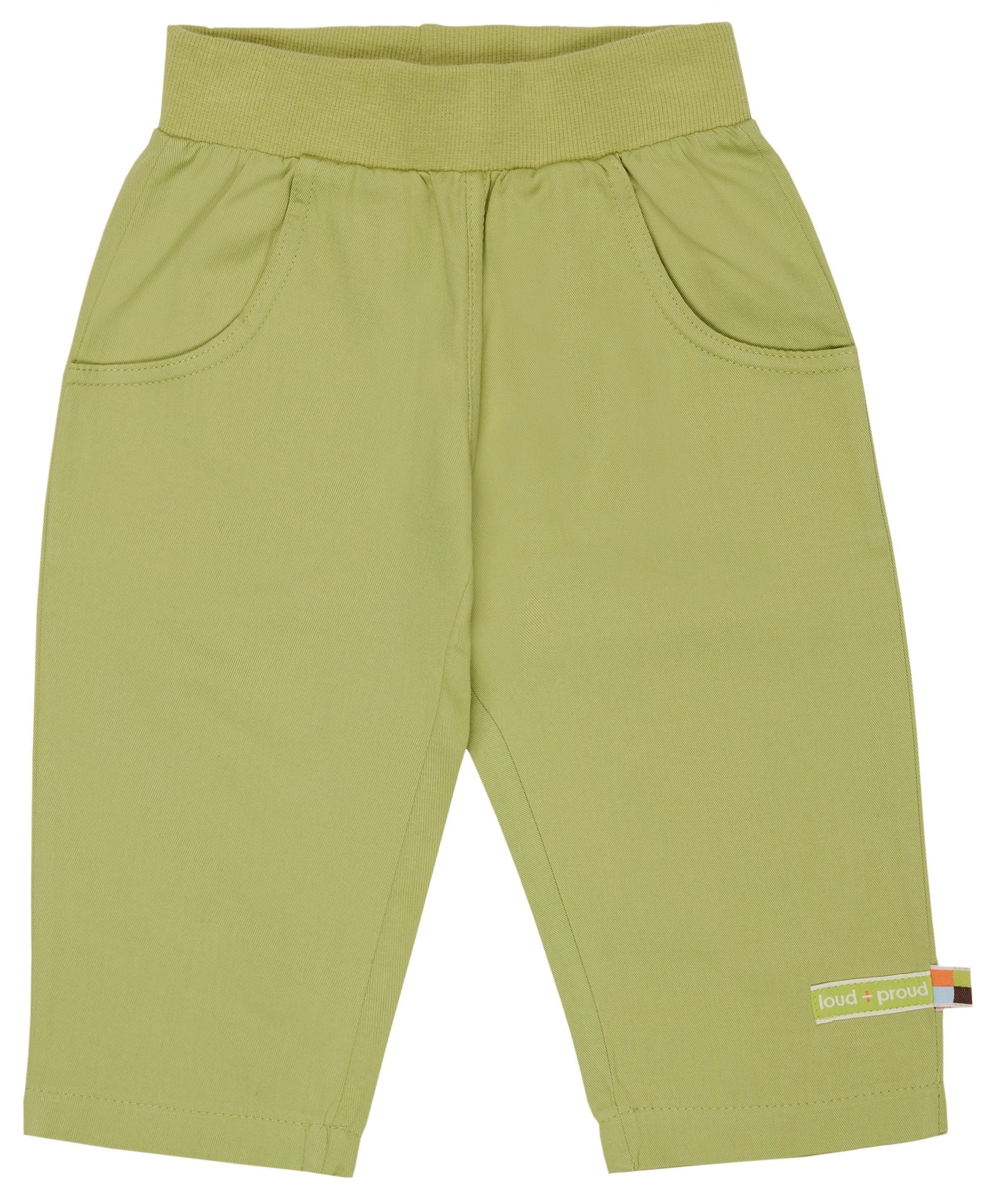 Hose Twill - loud + proud - 4174 - avo - 62/68