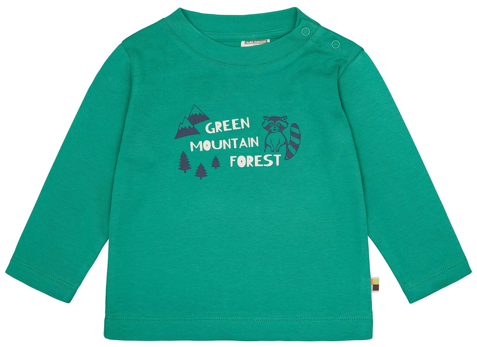 Interlock Shirt mit Druckmotiv - loud + proud - 1166 - pla - 62/68