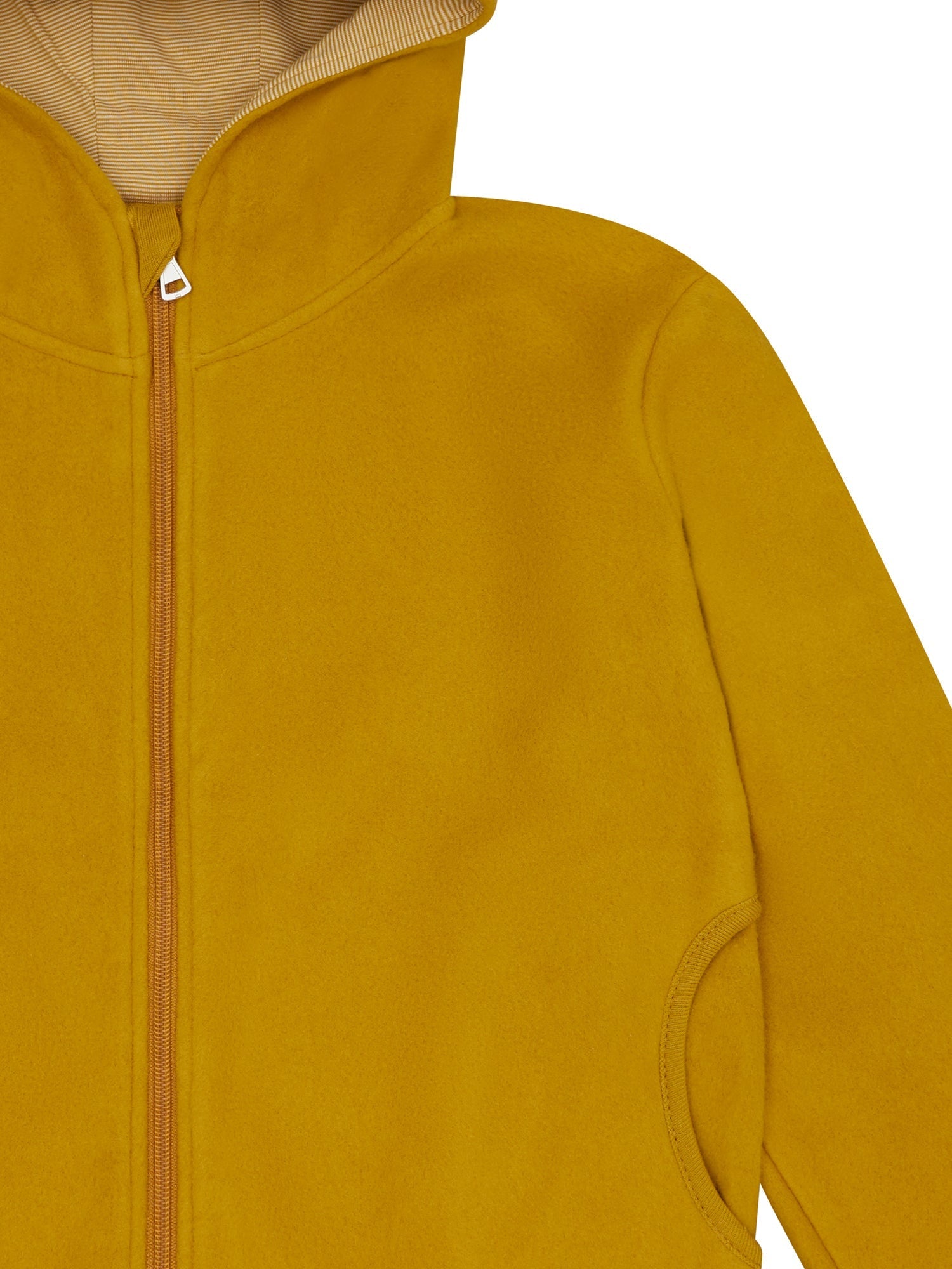 Jacke aus Baumwoll - Fleece - loud + proud - 3165K - cur - 134/140