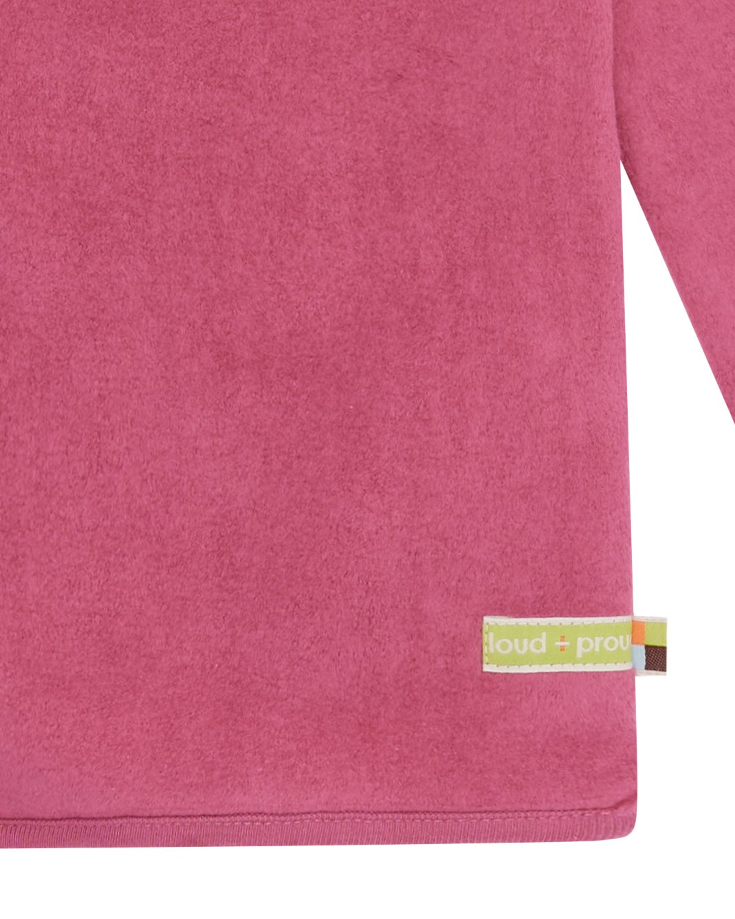 Jacke aus Baumwoll - Fleece - loud + proud - 3147K - rou - 134/140