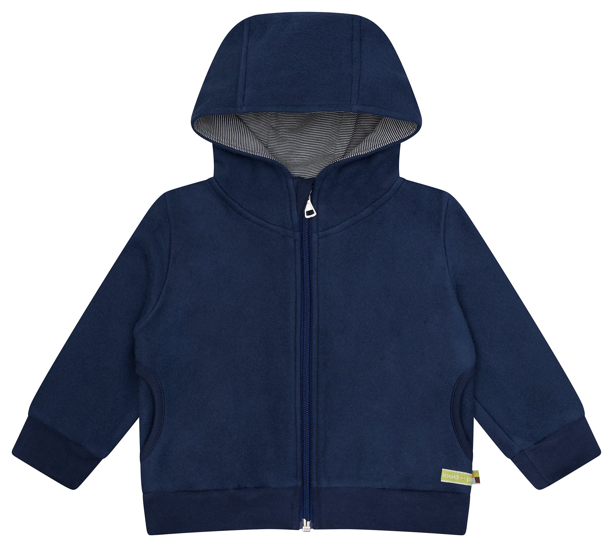 Jacke aus Baumwoll - Fleece - loud + proud - 3165 - ul - 62/68