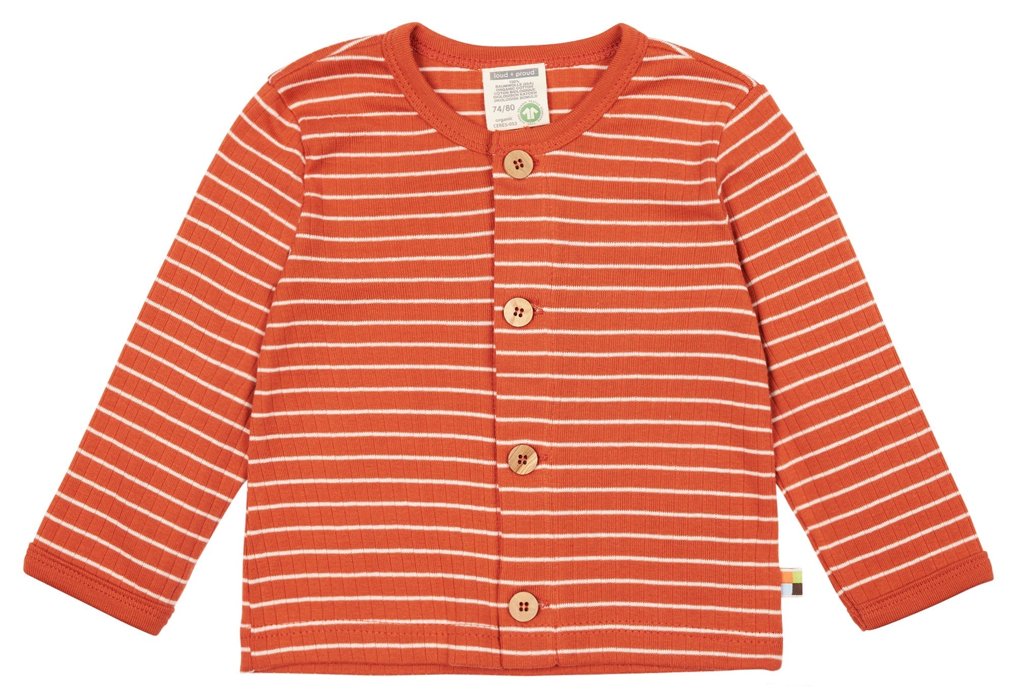 - Jacke Derby Rib - loud + proud - 3114-Cinnamon-62/68