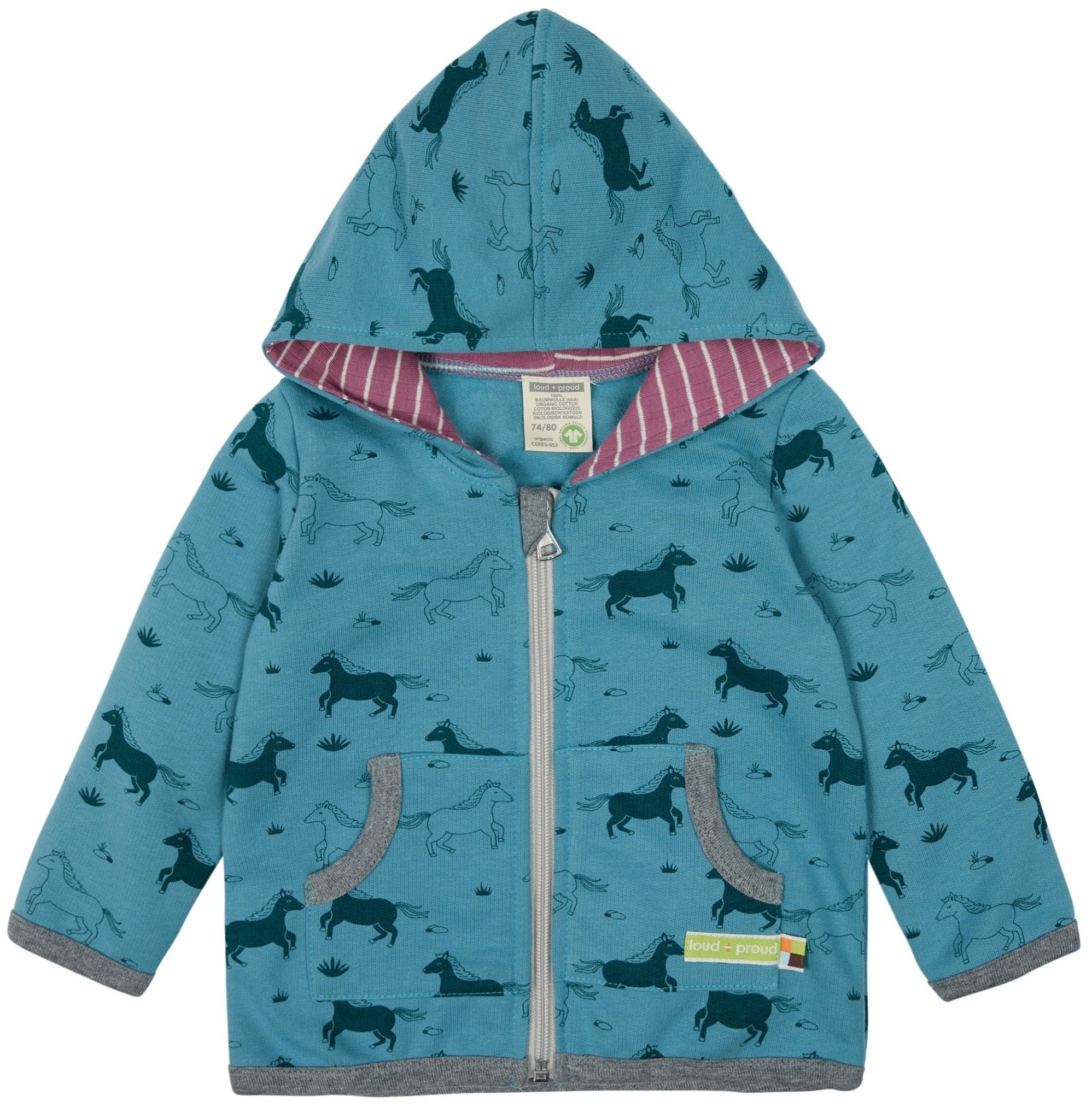 Jacke Druck - loud + proud - 3115-top-62/68