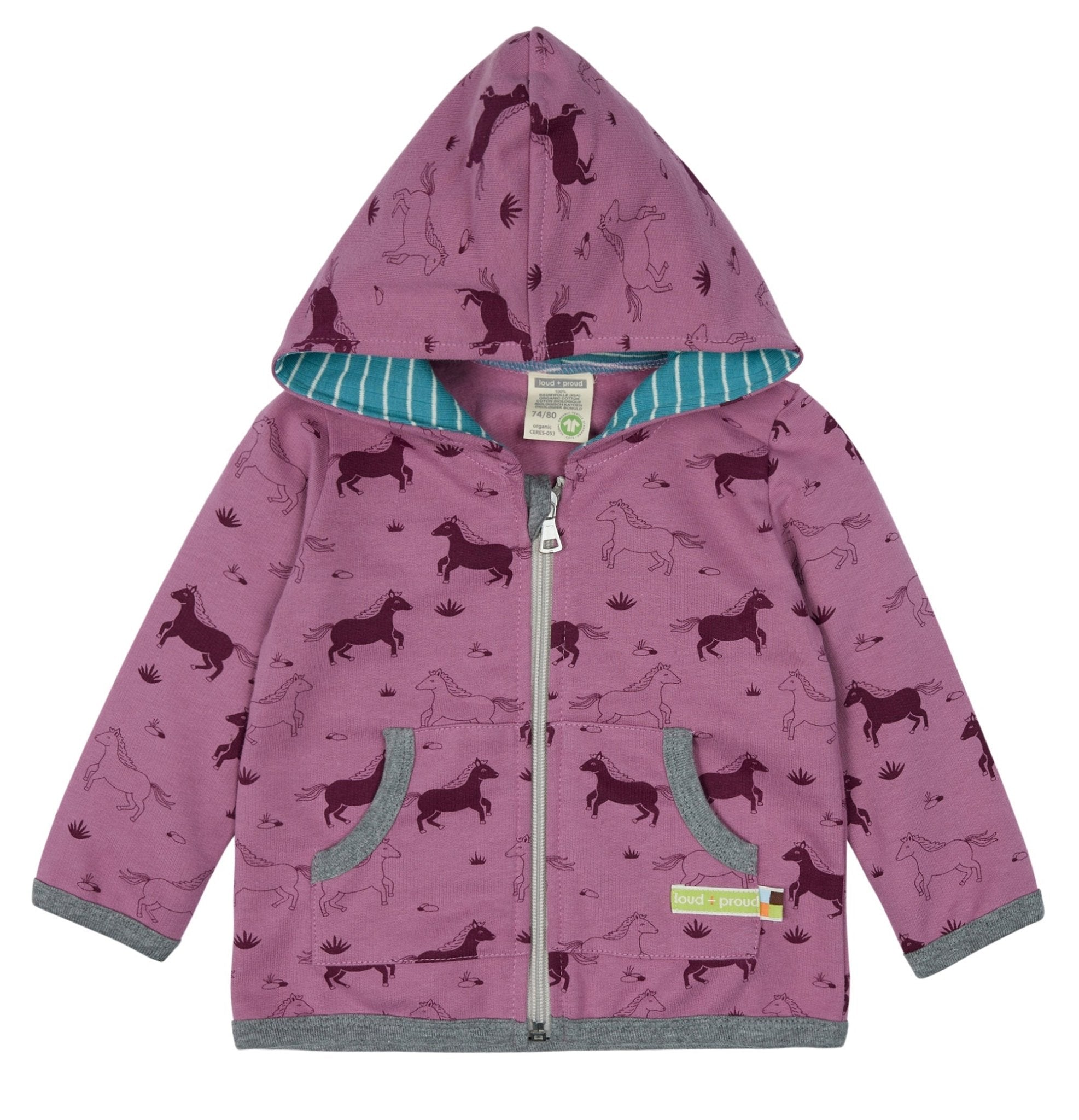 Jacke Druck - loud + proud - 3115-grp-62/68