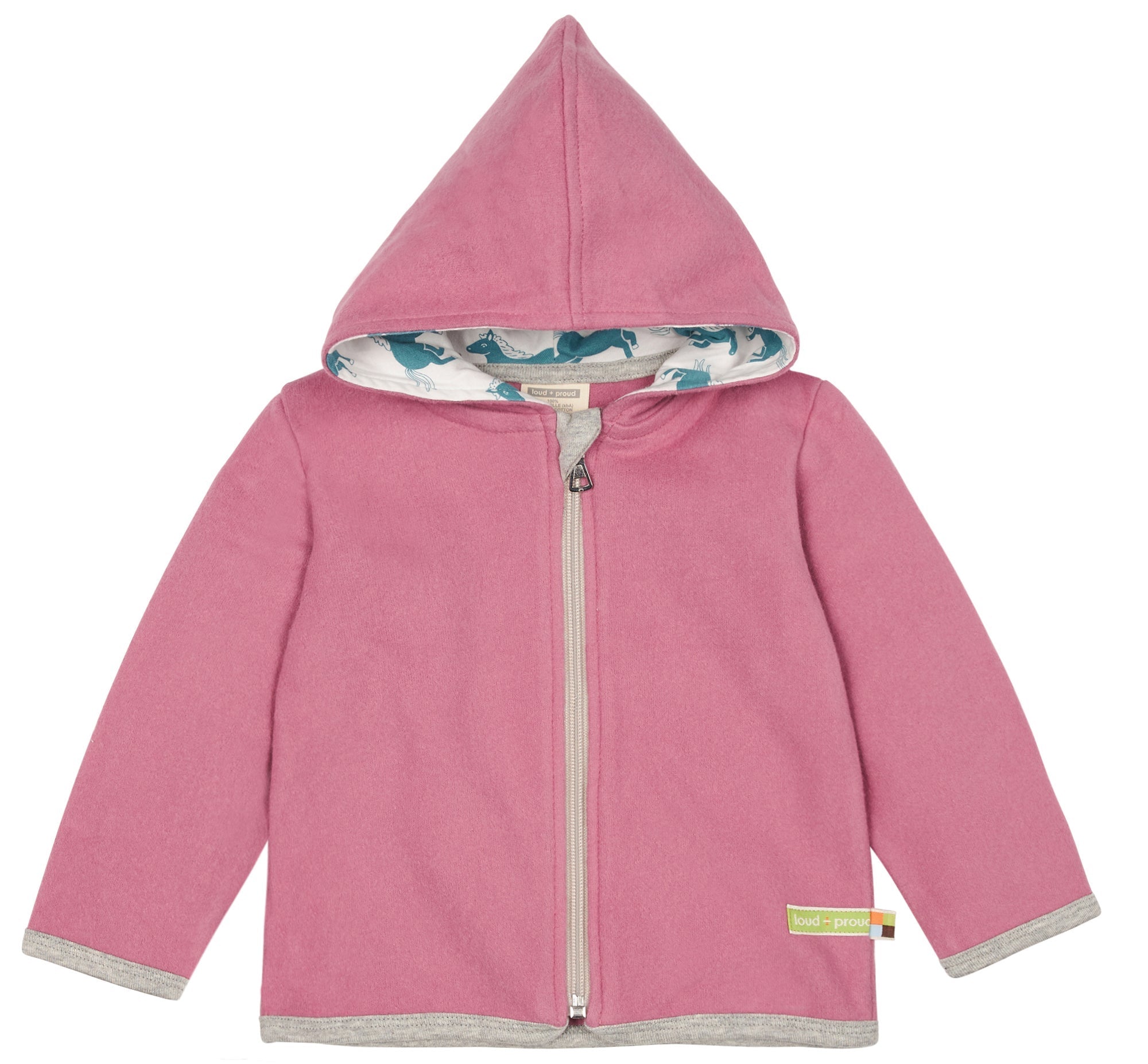 Jacke Fleece - loud + proud - 3109-grp-50/56