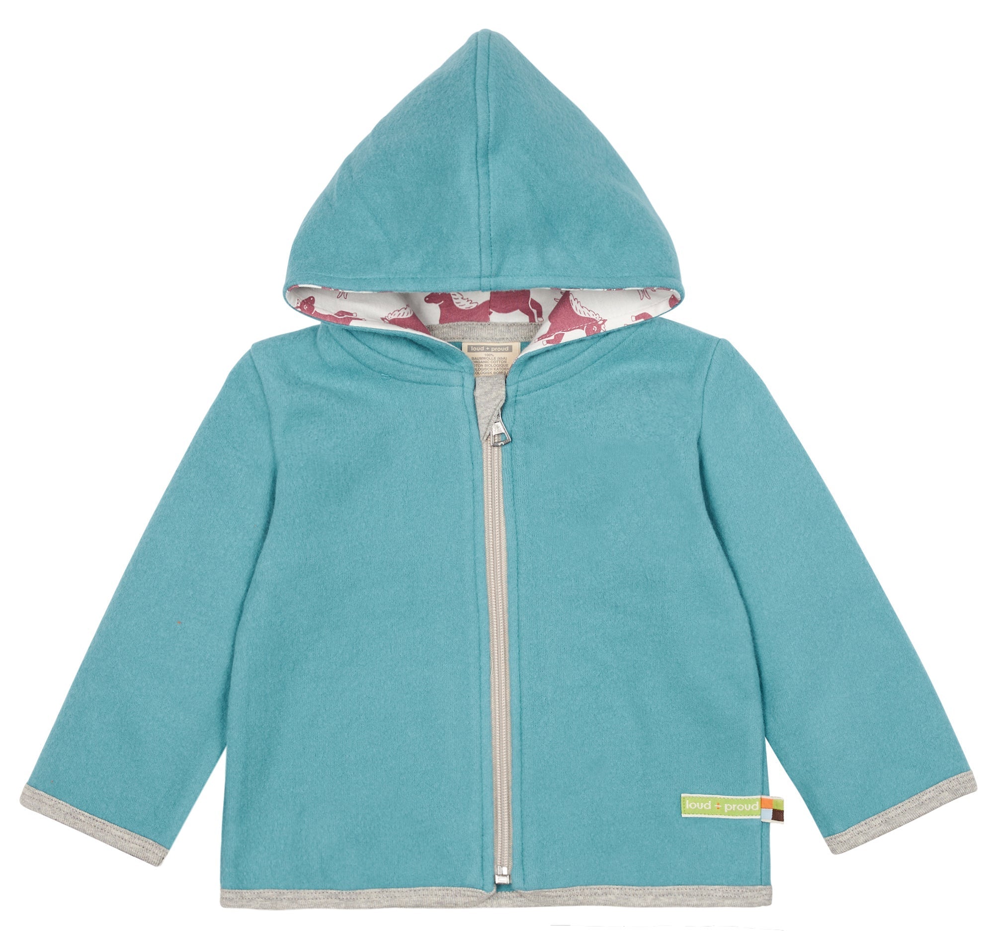 Jacke Fleece - loud + proud - 3109-top-50/56