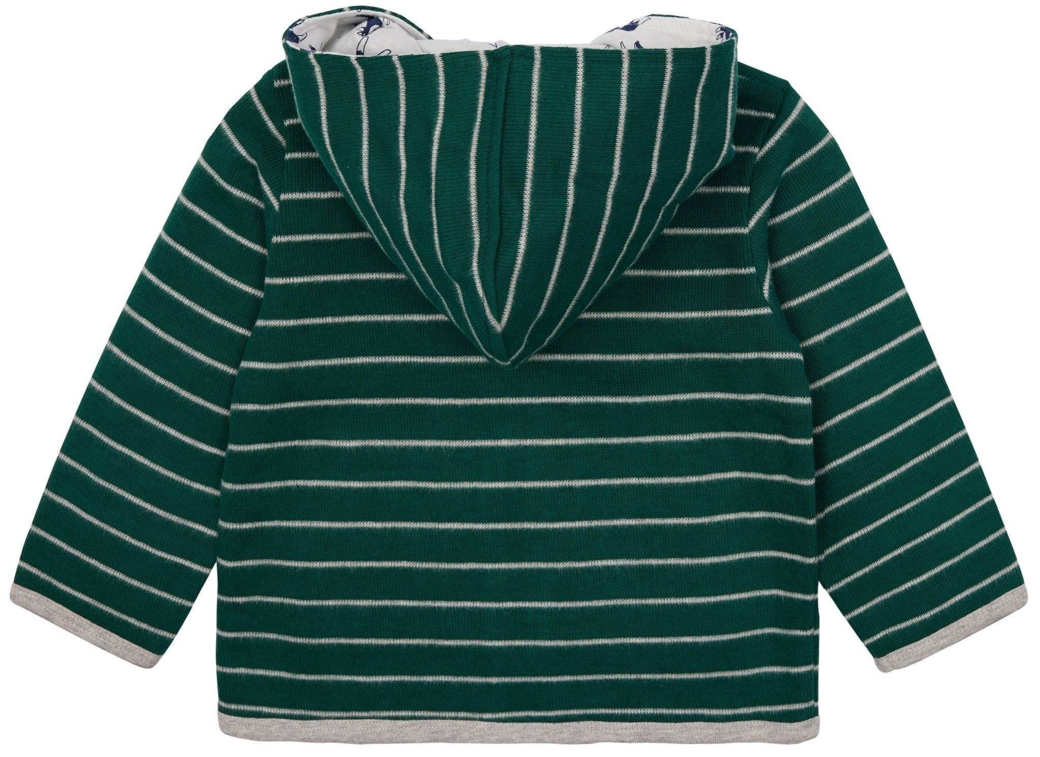 Jacke Interlock gestreift - loud + proud - 3128 - bot - 62/68