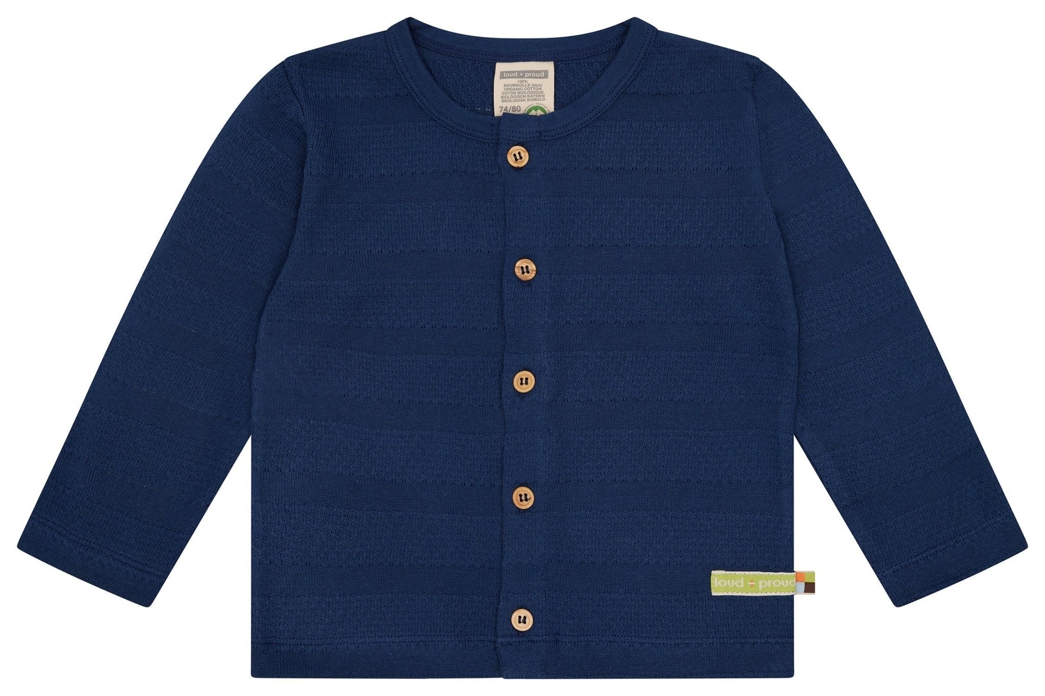 Jacke Jacquard - loud + proud - 3158 - ul - 62/68