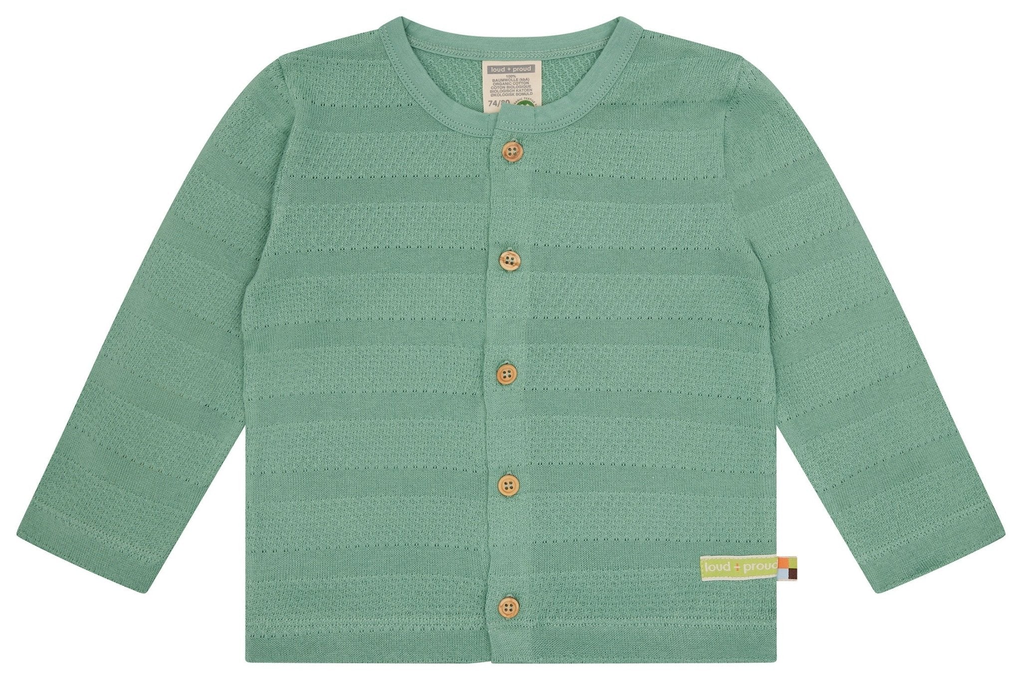 Jacke Jacquard - loud + proud - 3158 - bam - 62/68