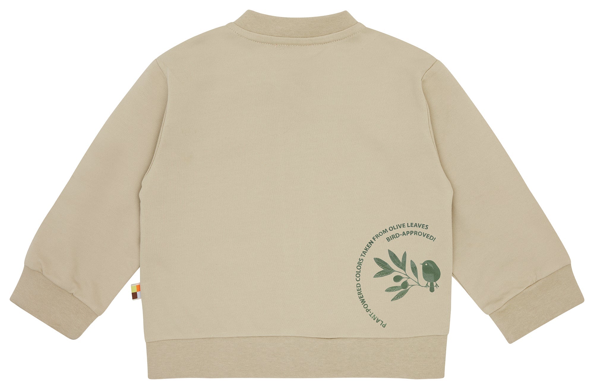 Jacke mit Pflanzenfarben gefärbt - loud + proud - 3161 - oli - 62/68