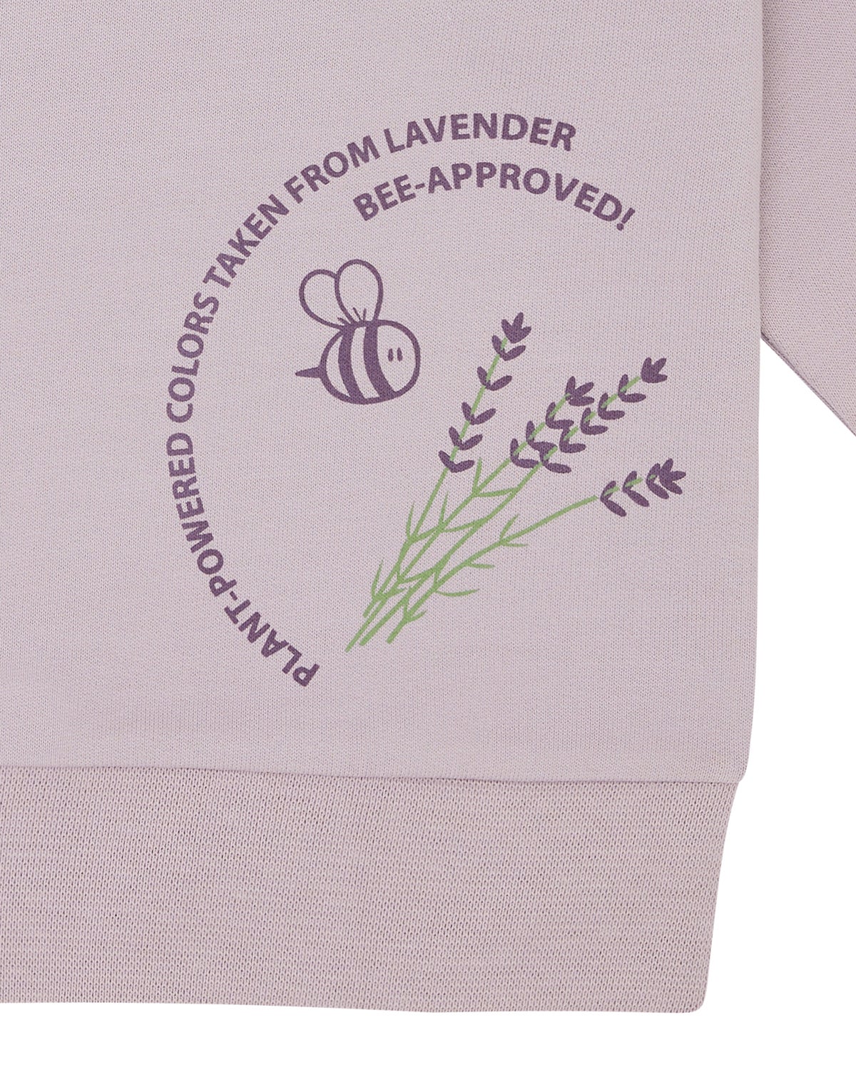 Jacke mit Pflanzenfarben gefärbt - loud + proud - 3161 - lav - 62/68