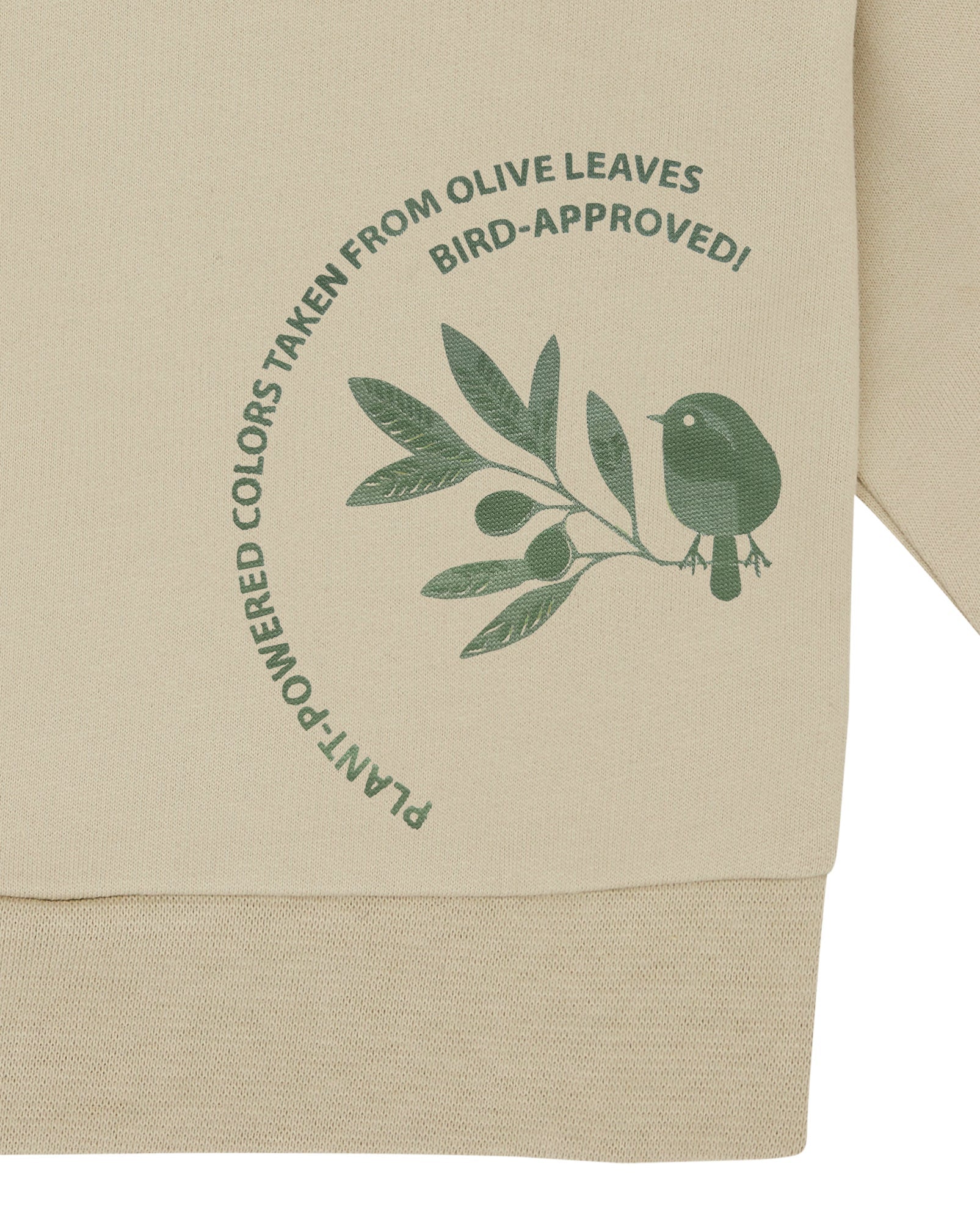 Jacke mit Pflanzenfarben gefärbt - loud + proud - 3161 - oli - 62/68