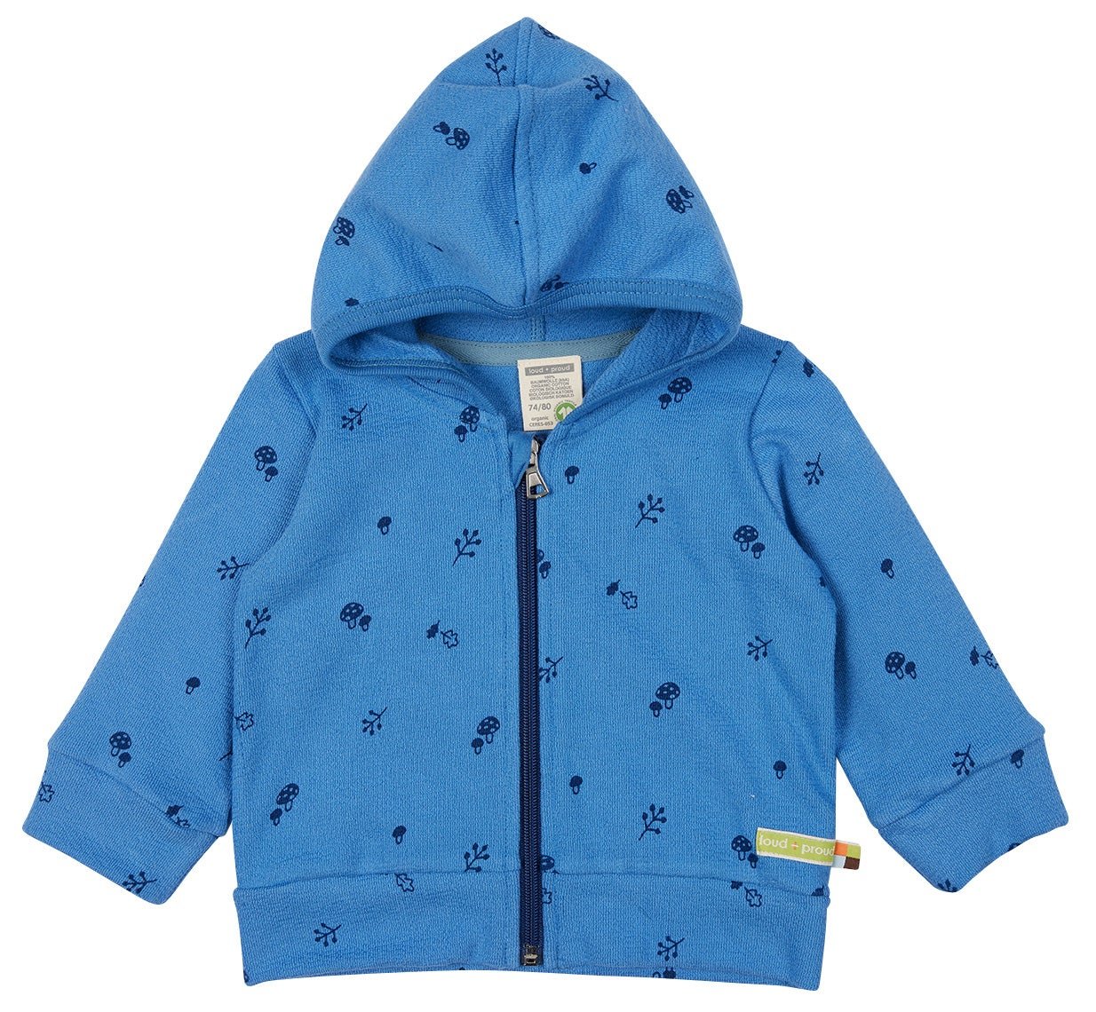 - Jacke Strukturjersey - loud + proud - 3095-ind-62/68