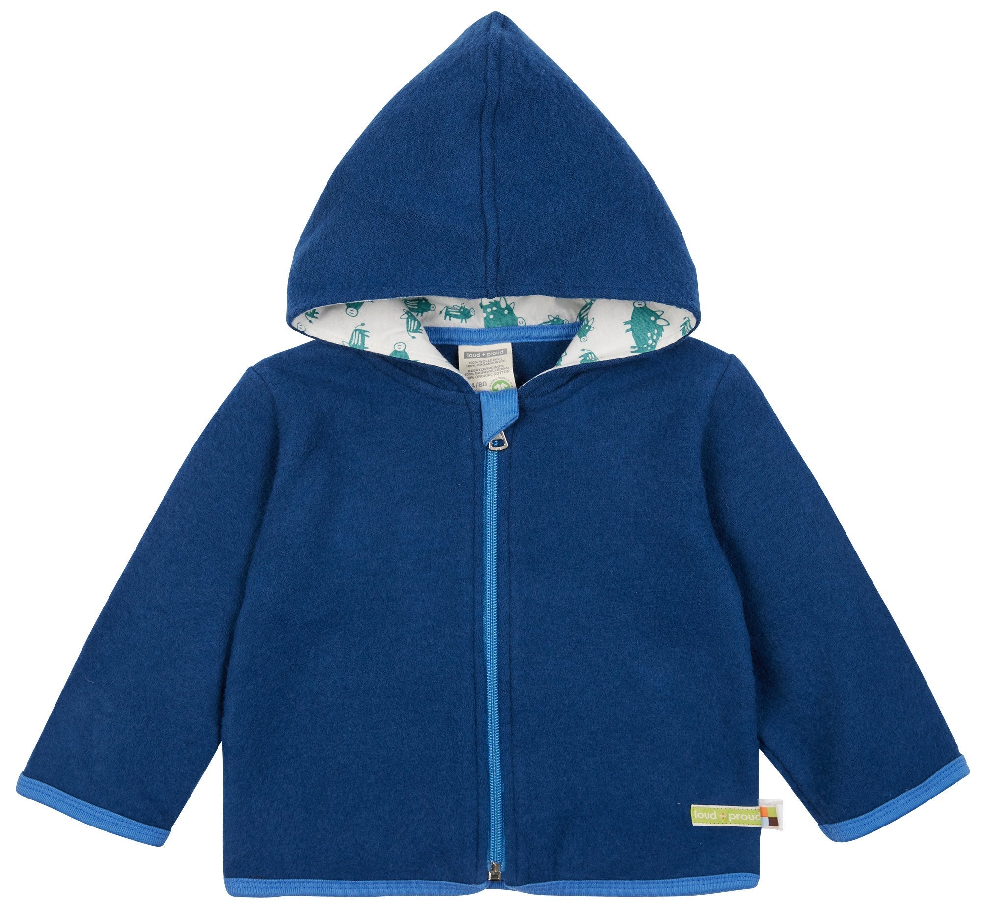 - Jacke Wollfleece - loud + proud - 3088-ul-50/56