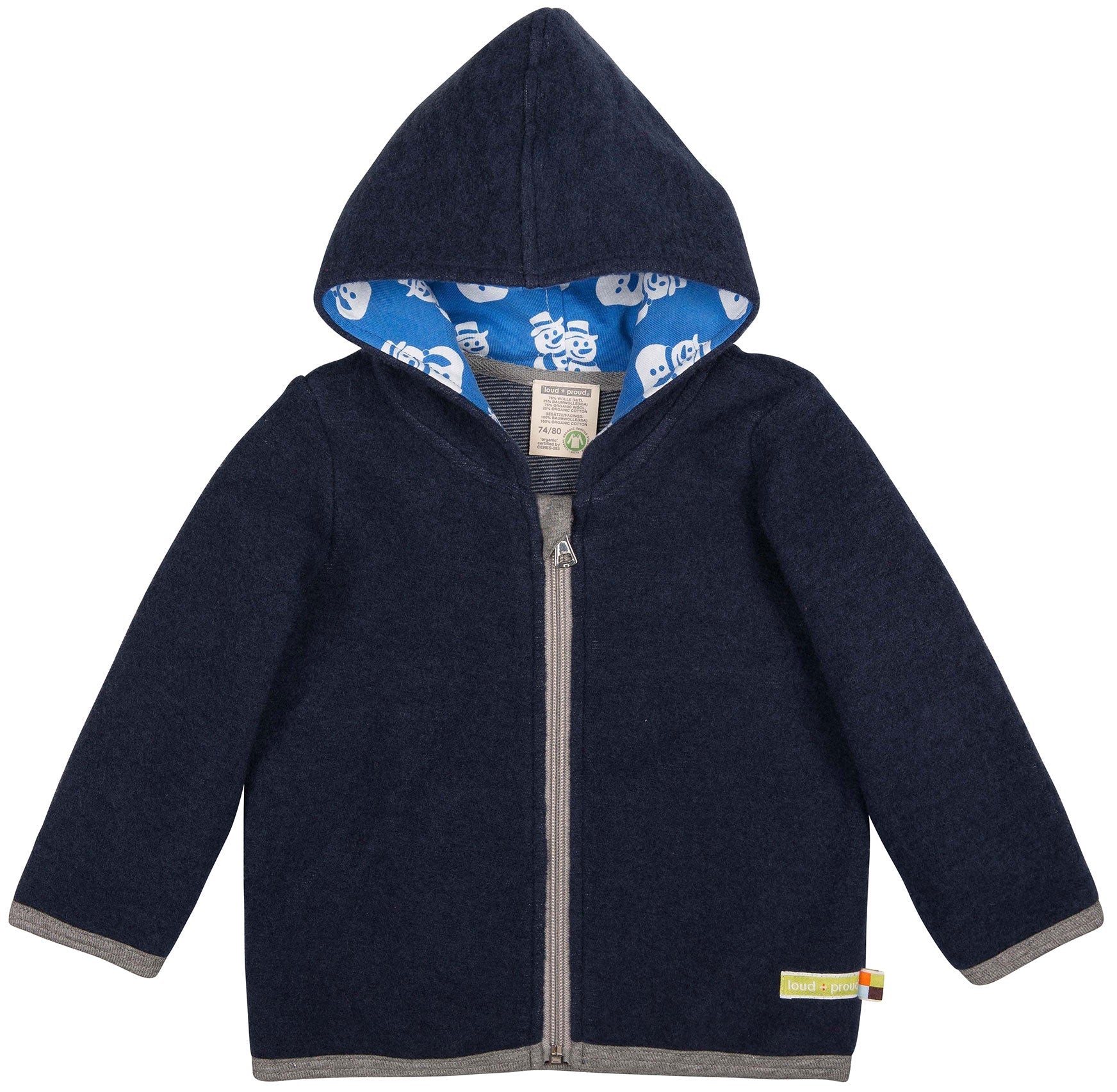 - Jacke Wollfleece - loud + proud - 3033-ny-50/56