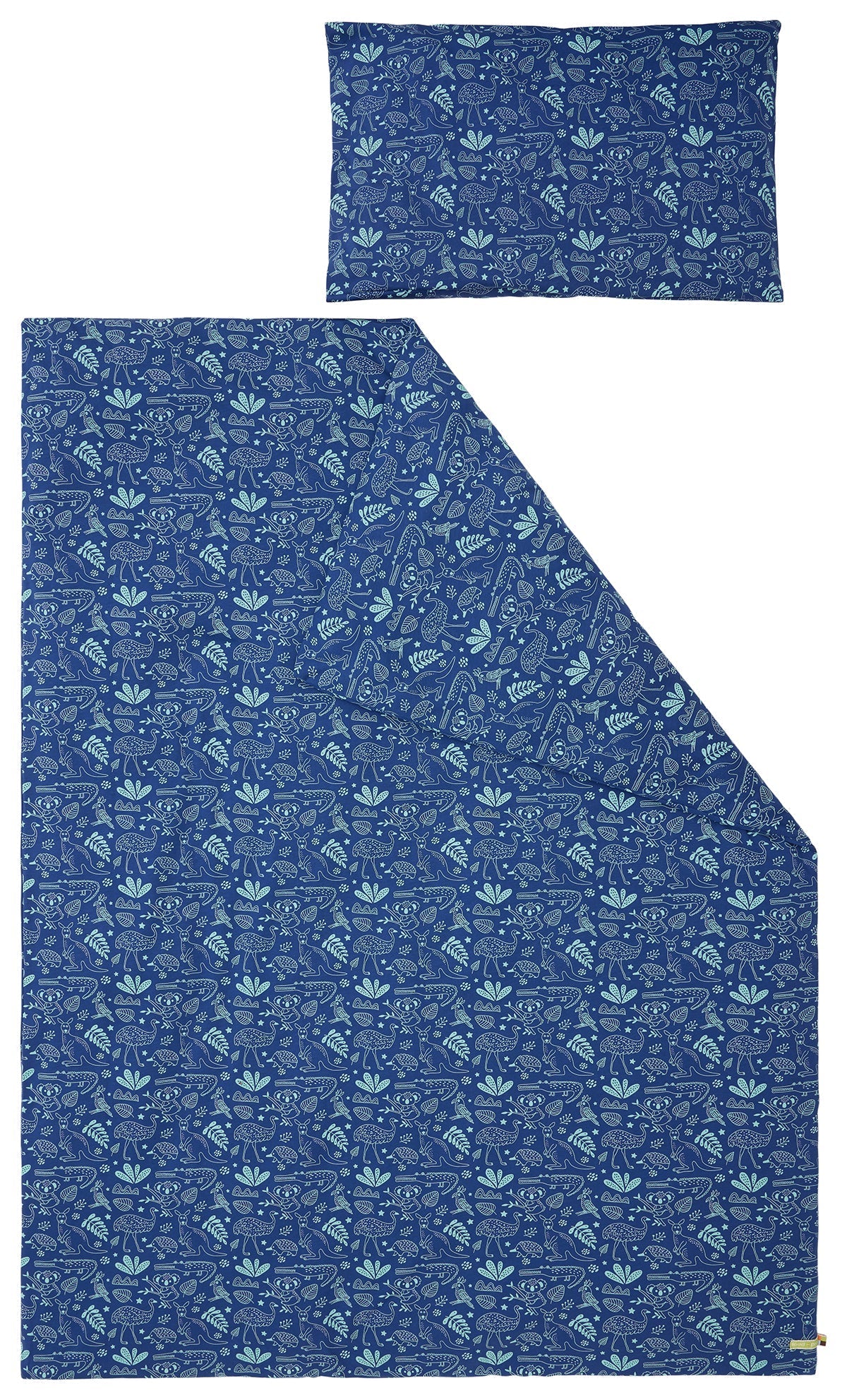 Jersey Bettwäsche - Set für Kinder - loud + proud - 8003 - ul/aus - OS