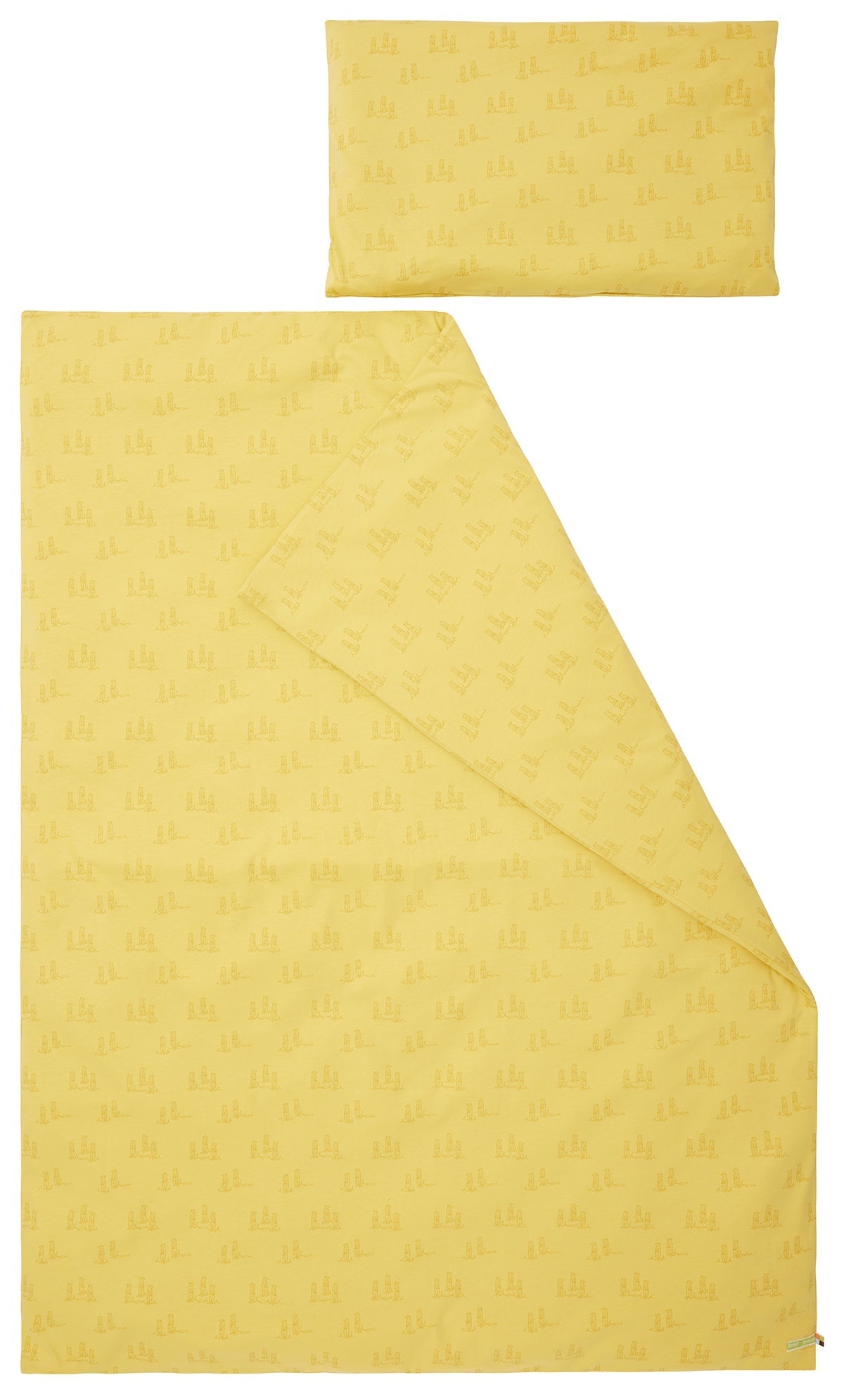 Jersey Bettwäsche - Set für Kinder - loud + proud - 8003 - gol - OS