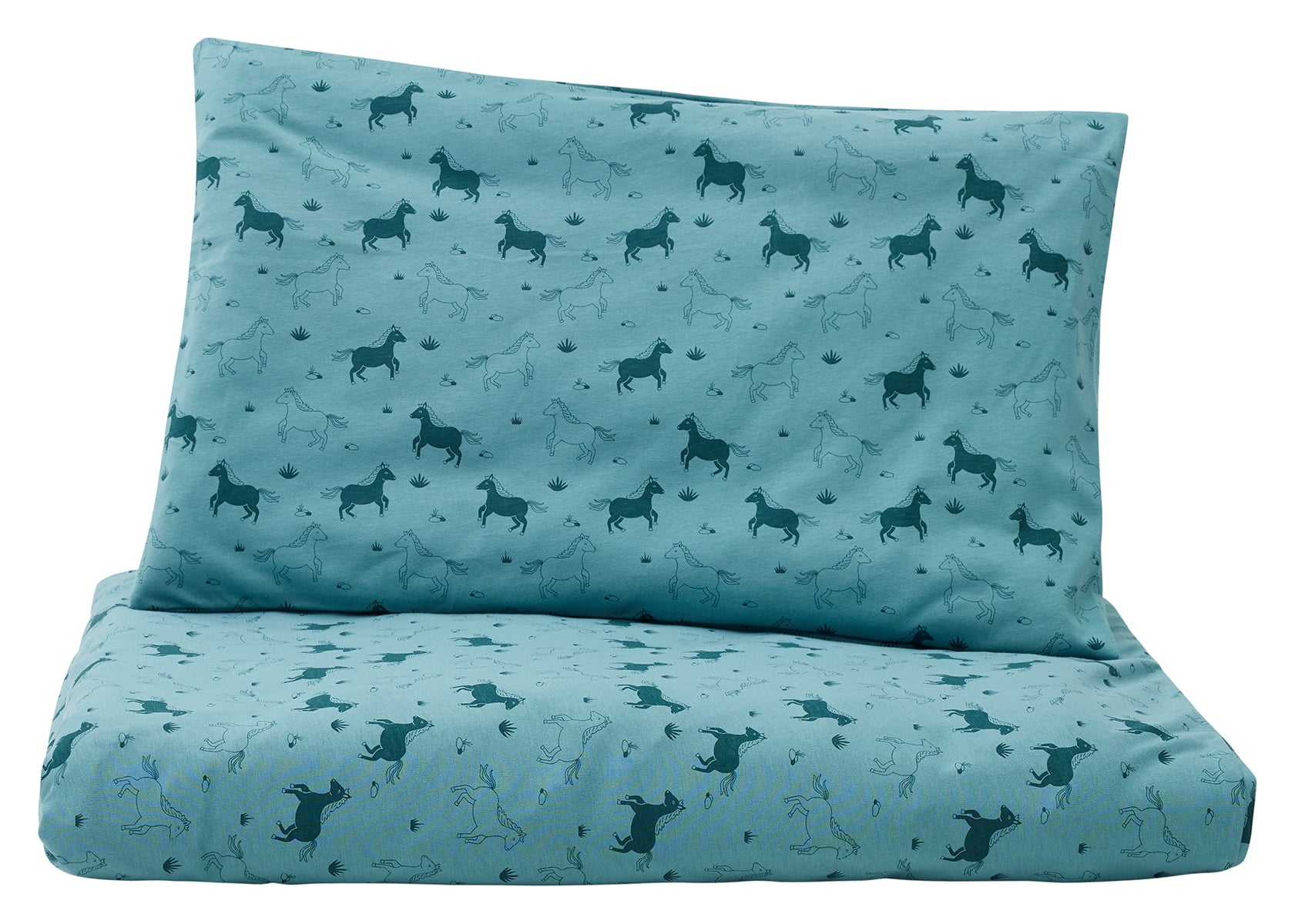 Jersey Bettwäsche - Set für Kinder - loud + proud - 8003 - top - OS