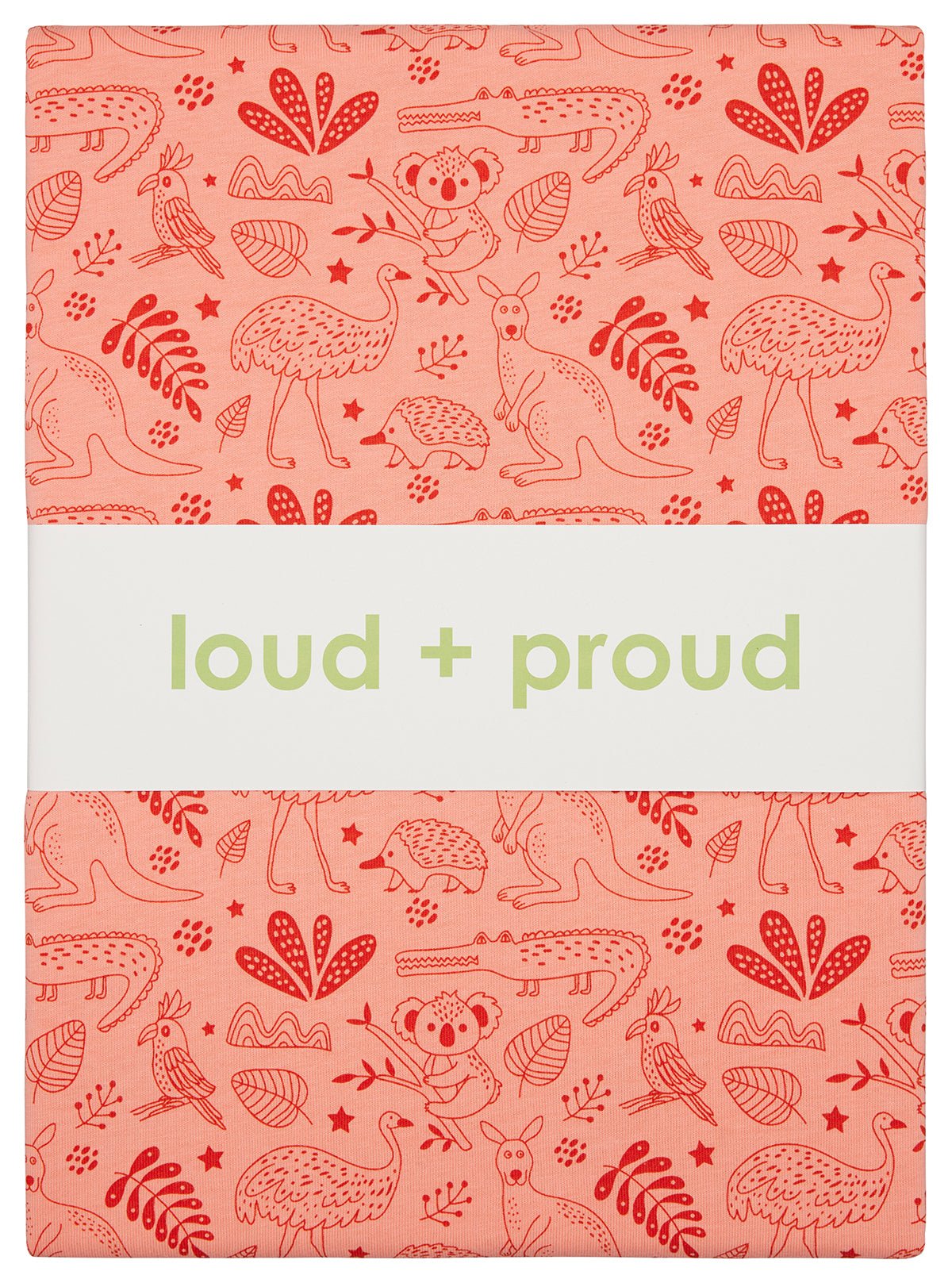 Jersey Bettwäsche - Set für Kinder - loud + proud - 8003 - pea - OS