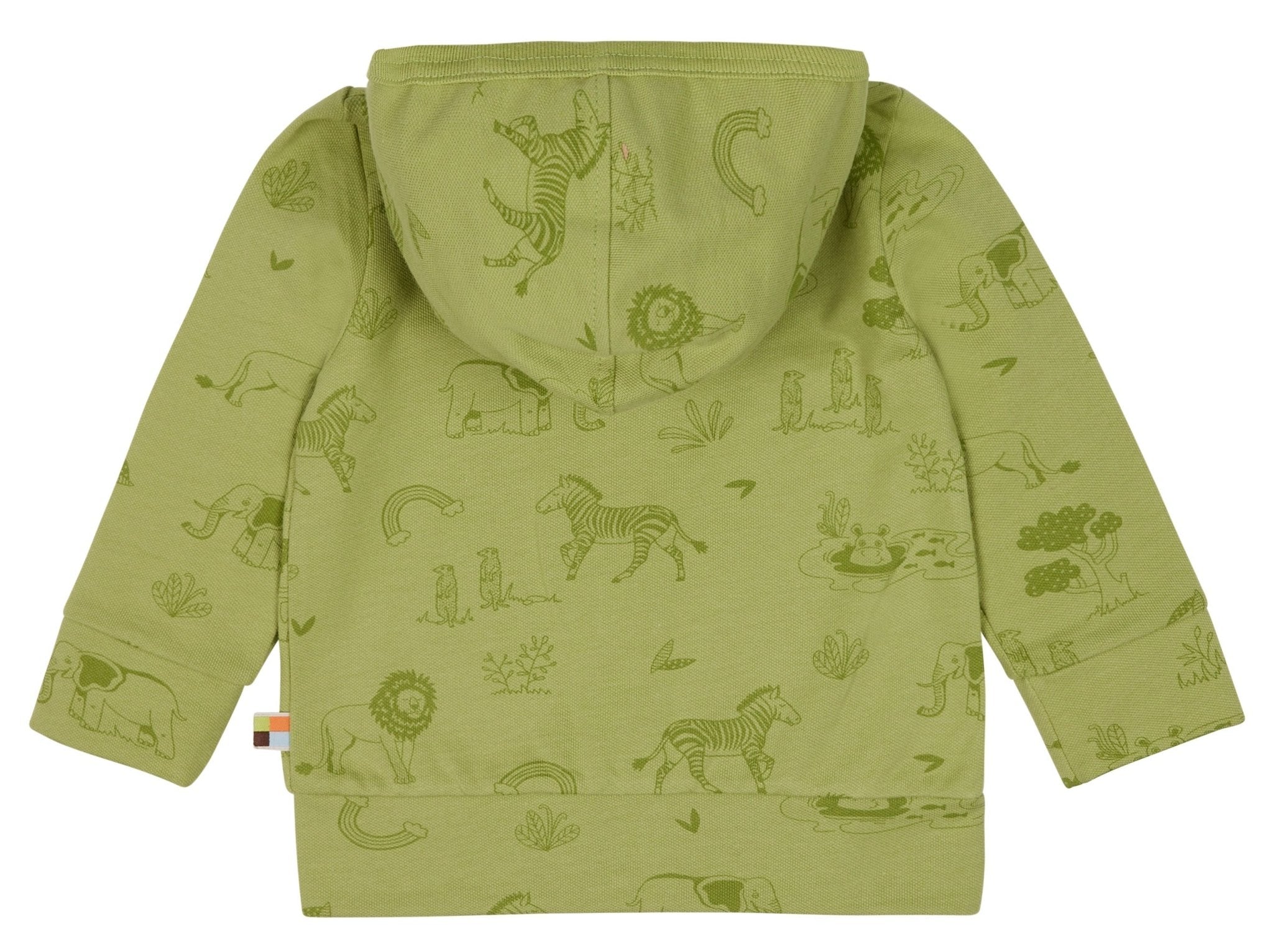 Kapuzenjacke mit Druck - loud + proud - 3119 - avo - 62/68