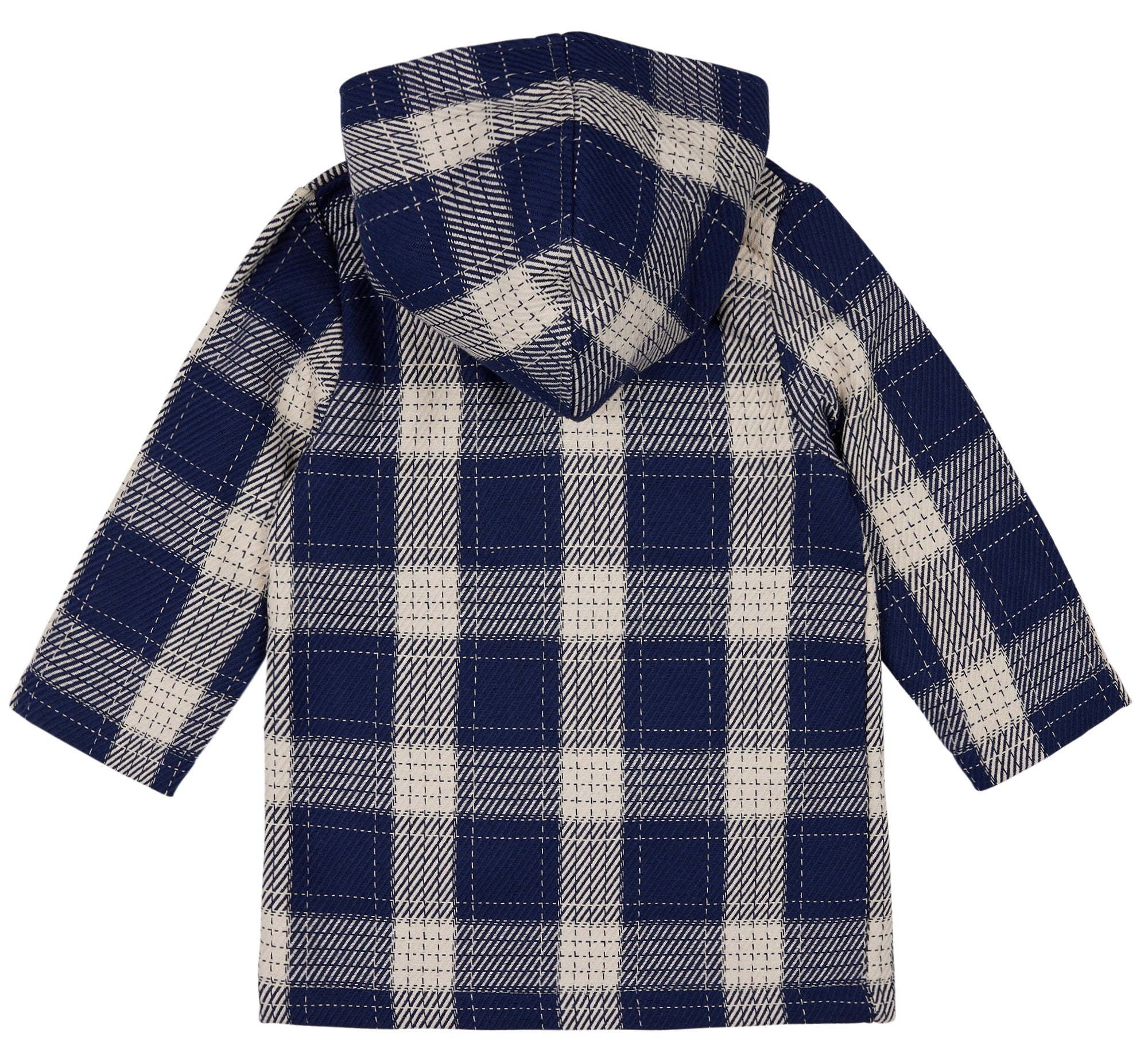 - Karierter Kurzmantel - loud + proud - 3117-ul-86/92