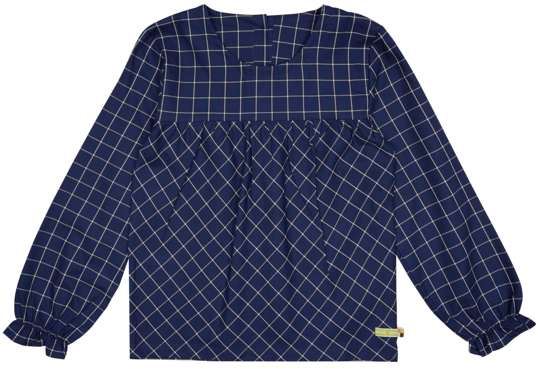 Karo Bluse - loud + proud - 1106K-ul-134/140