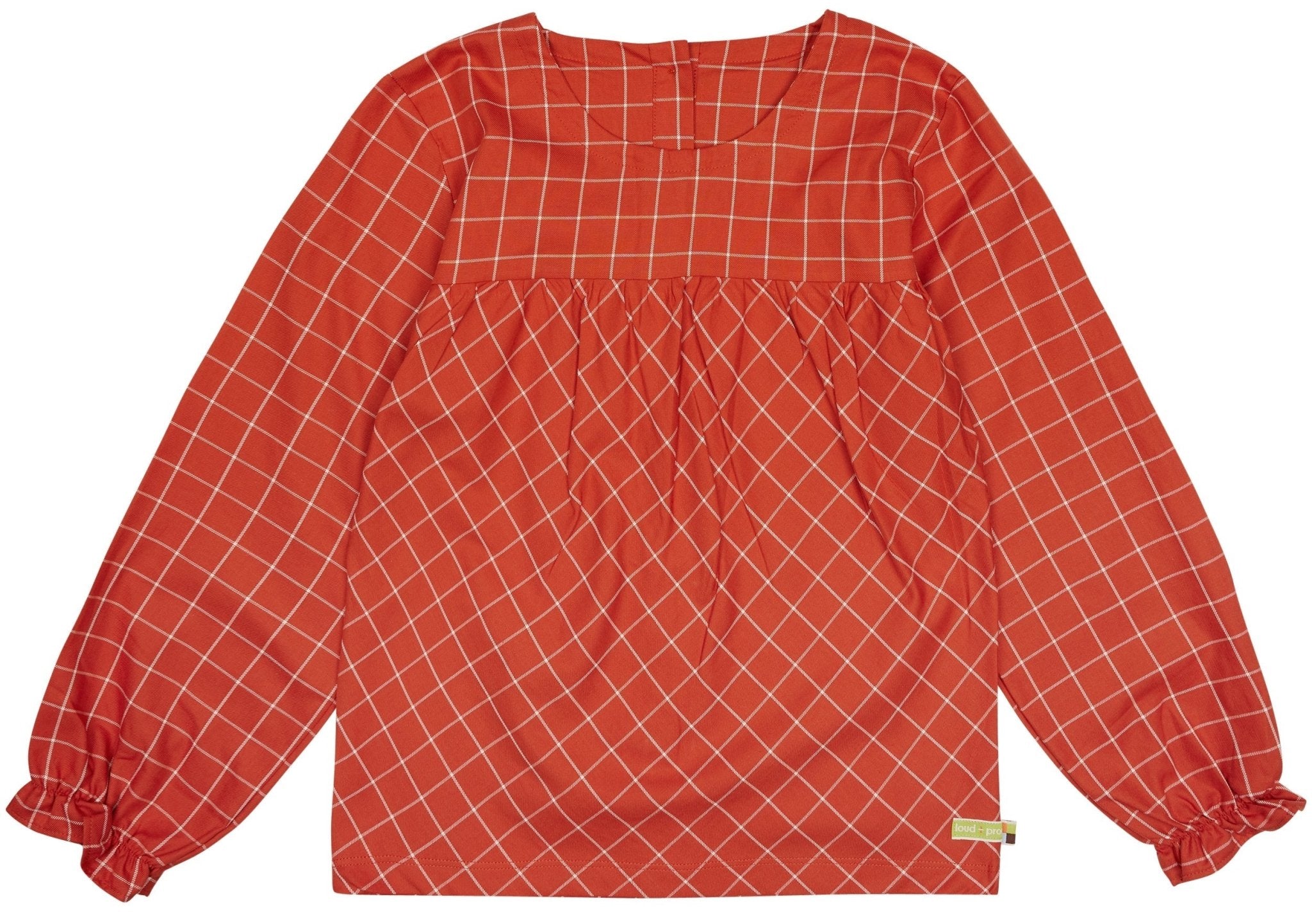 Karo Bluse - loud + proud - 1106K-cin-134/140