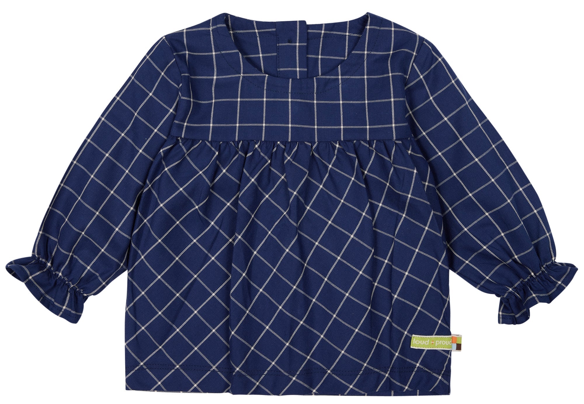 Karo Bluse - loud + proud - 1106-ul-62/68