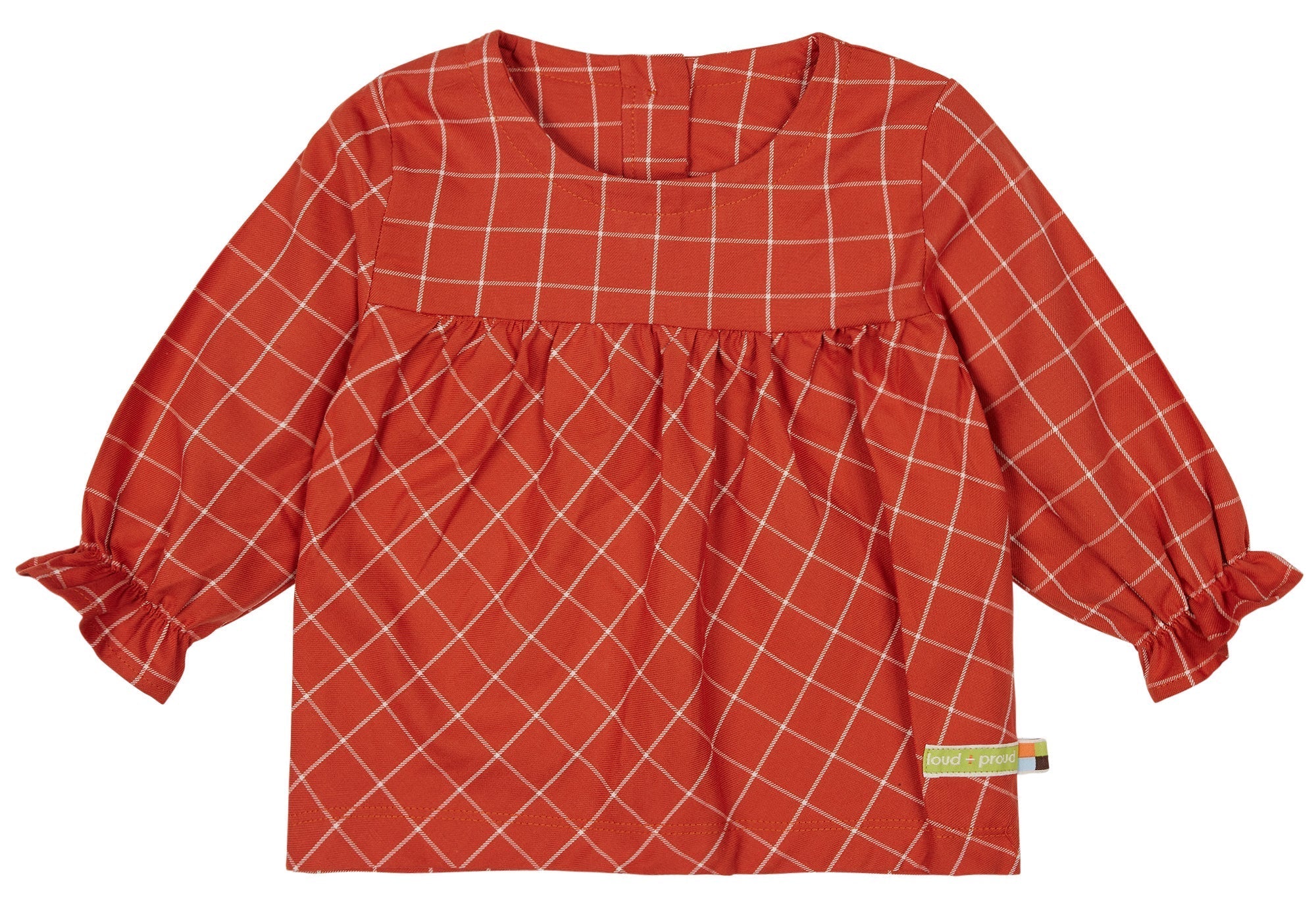 Karo Bluse - loud + proud - 1106-cin-62/68