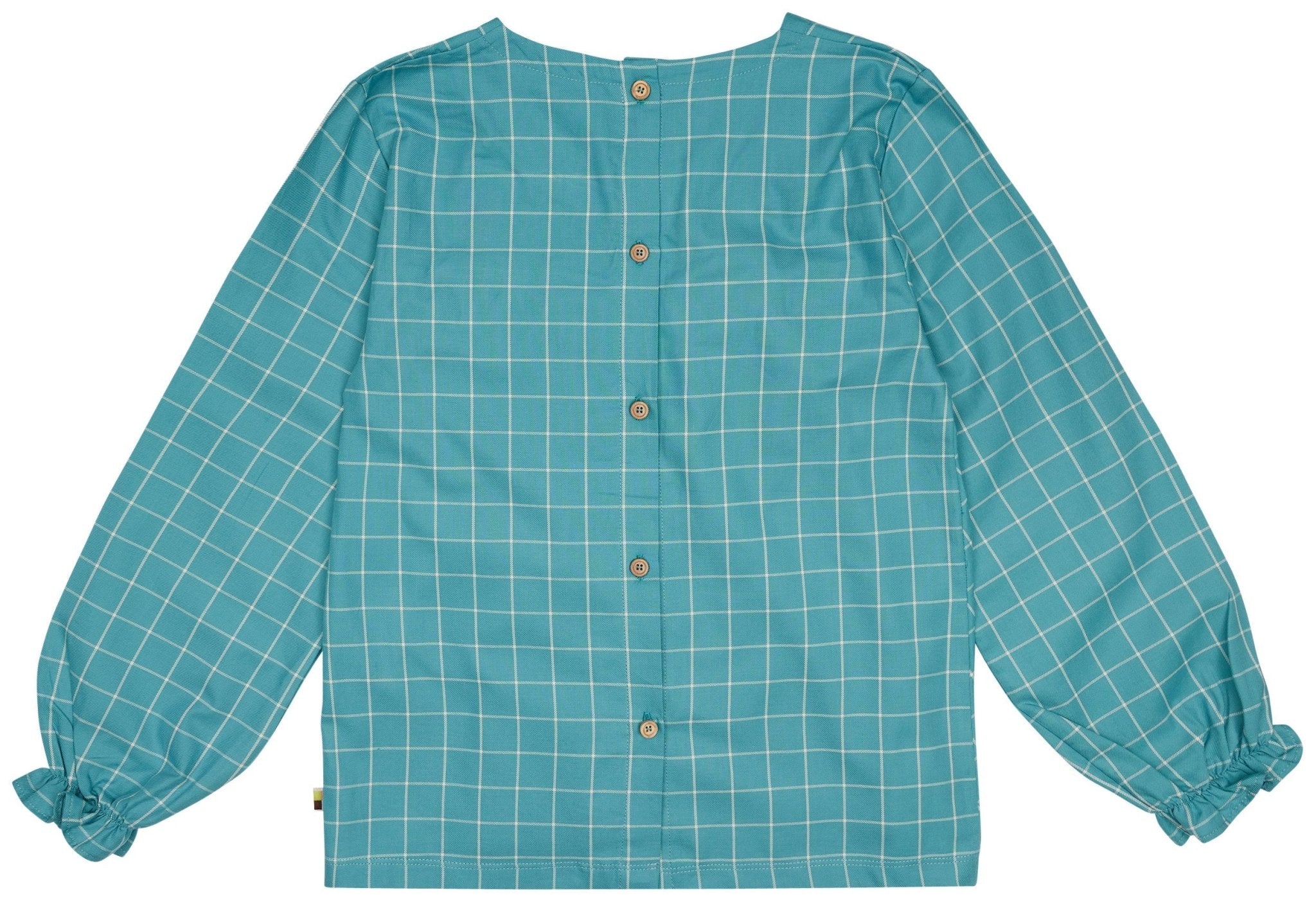 Karo Bluse - loud + proud - 1106K-top-134/140