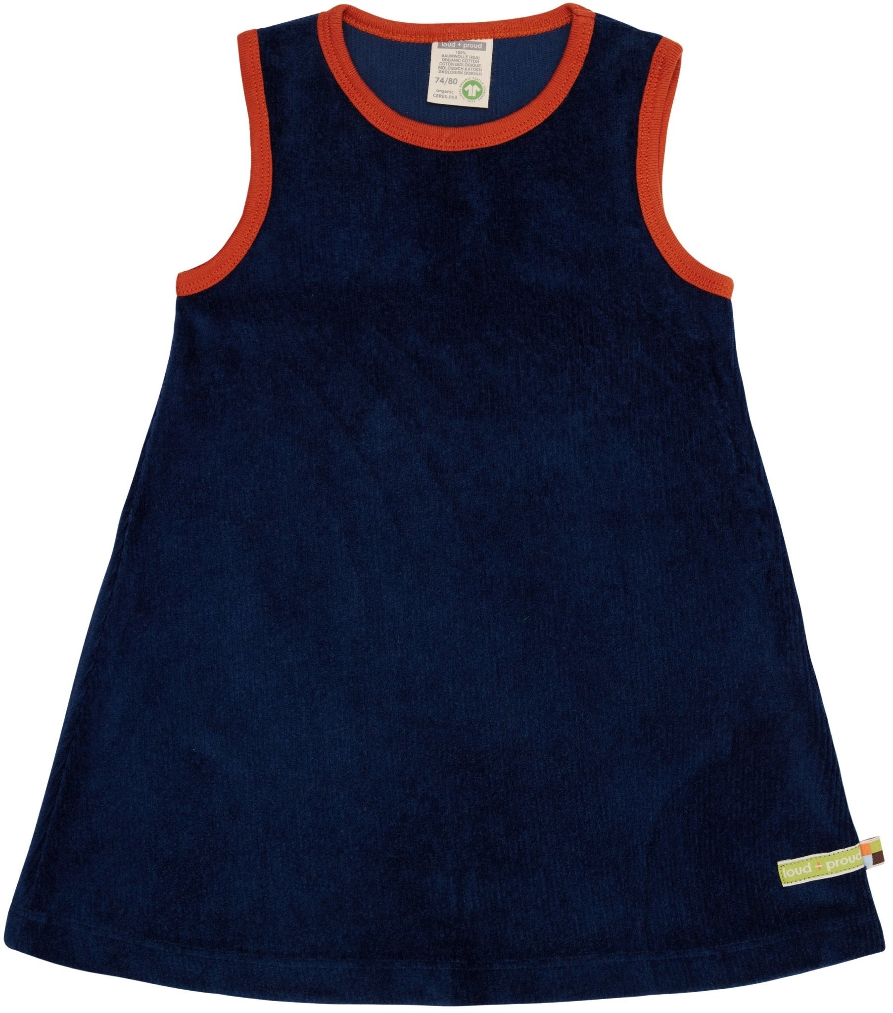 - Kleid aus elastischem Cord - loud + proud - 6076-ul-74/80