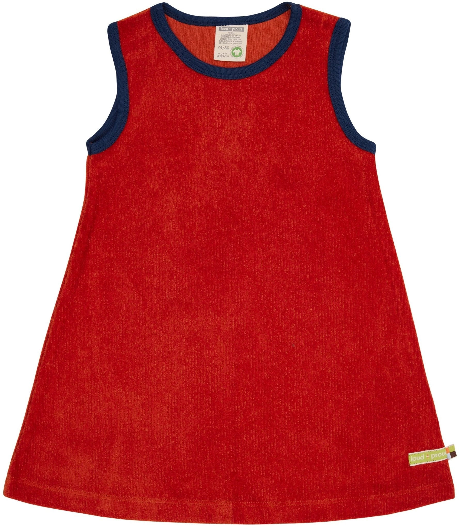 - Kleid aus elastischem Cord - loud + proud - 6076-ter-74/80