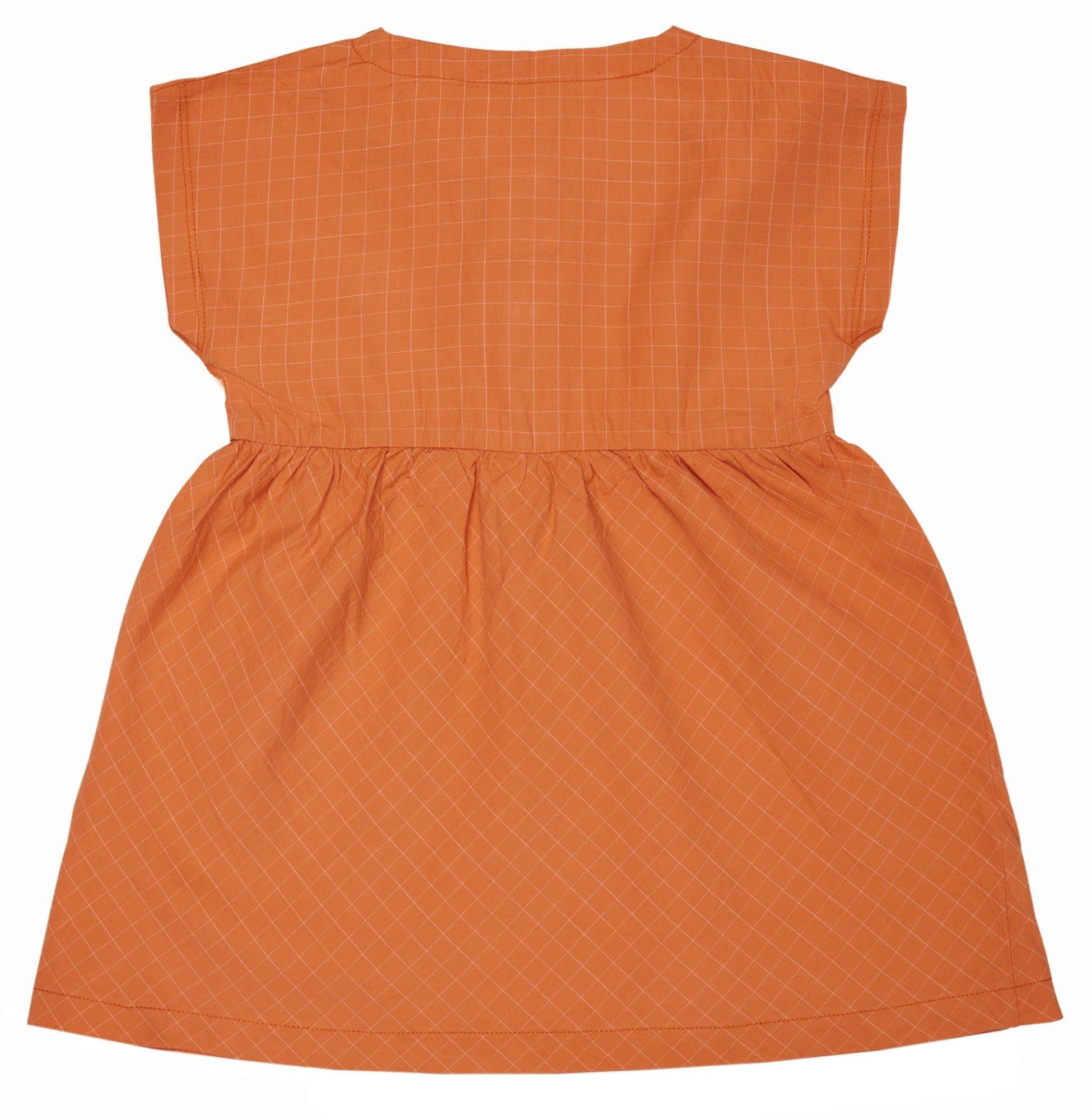 Kleid aus feinem Karo - loud + proud - 6072 - car - 74/80