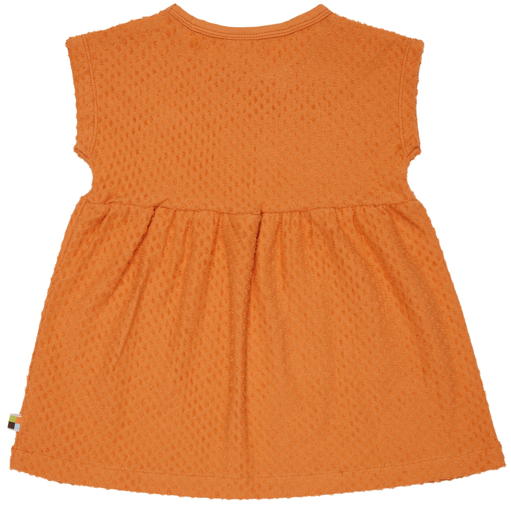 Kleid aus Frottee mit Punkten - loud + proud - 6071 - car - 74/80