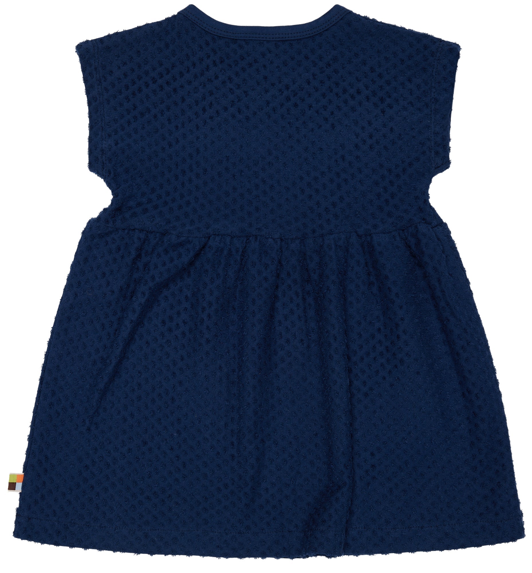 Kleid aus Frottee mit Punkten - loud + proud - 6071 - ul - 74/80