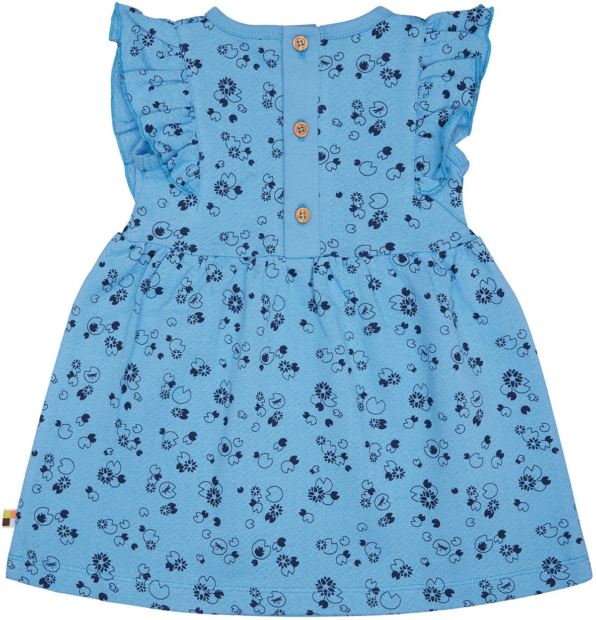 Kleid aus Musseline Jersey mit Druck - loud + proud - 6081 - bas - 74/80