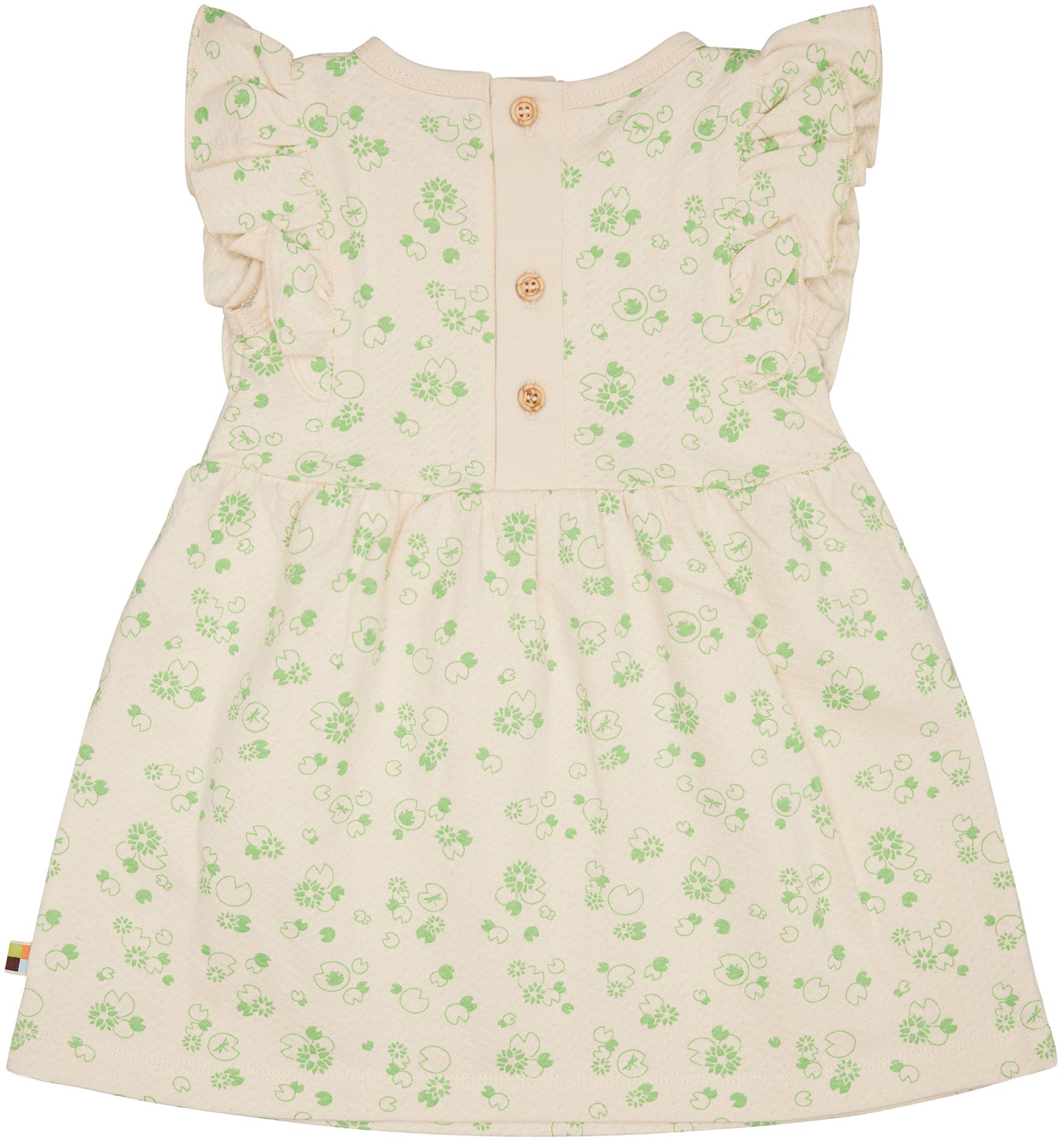 Kleid aus Musseline Jersey mit Druck - loud + proud - 6081 - van - 74/80