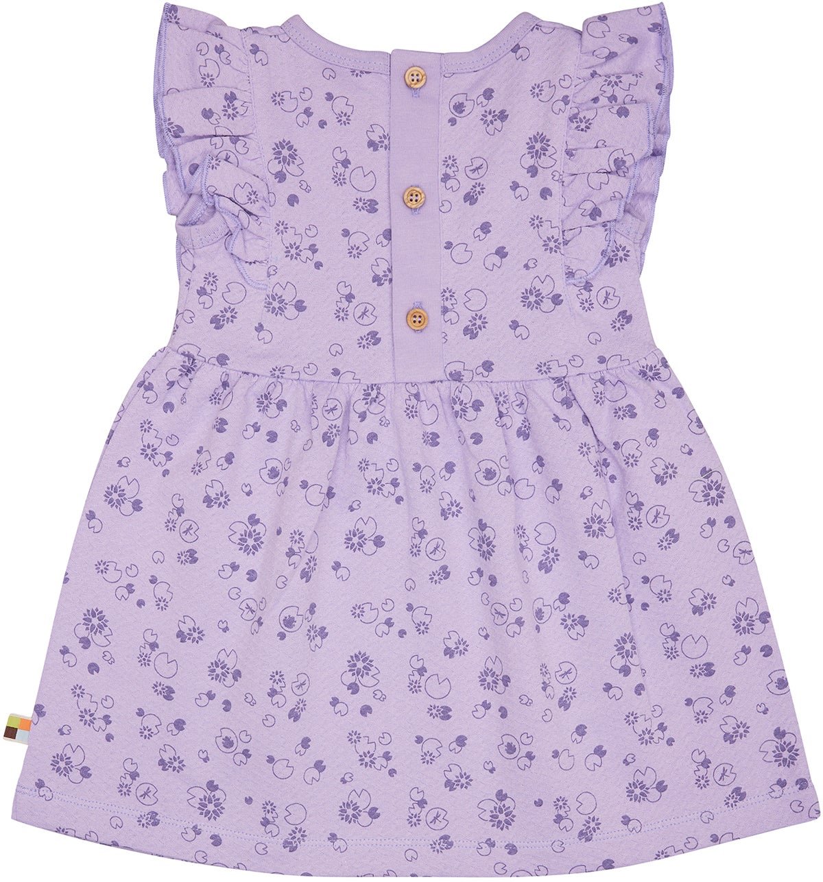 Kleid aus Musseline Jersey mit Druck - loud + proud - 6081 - lil - 74/80