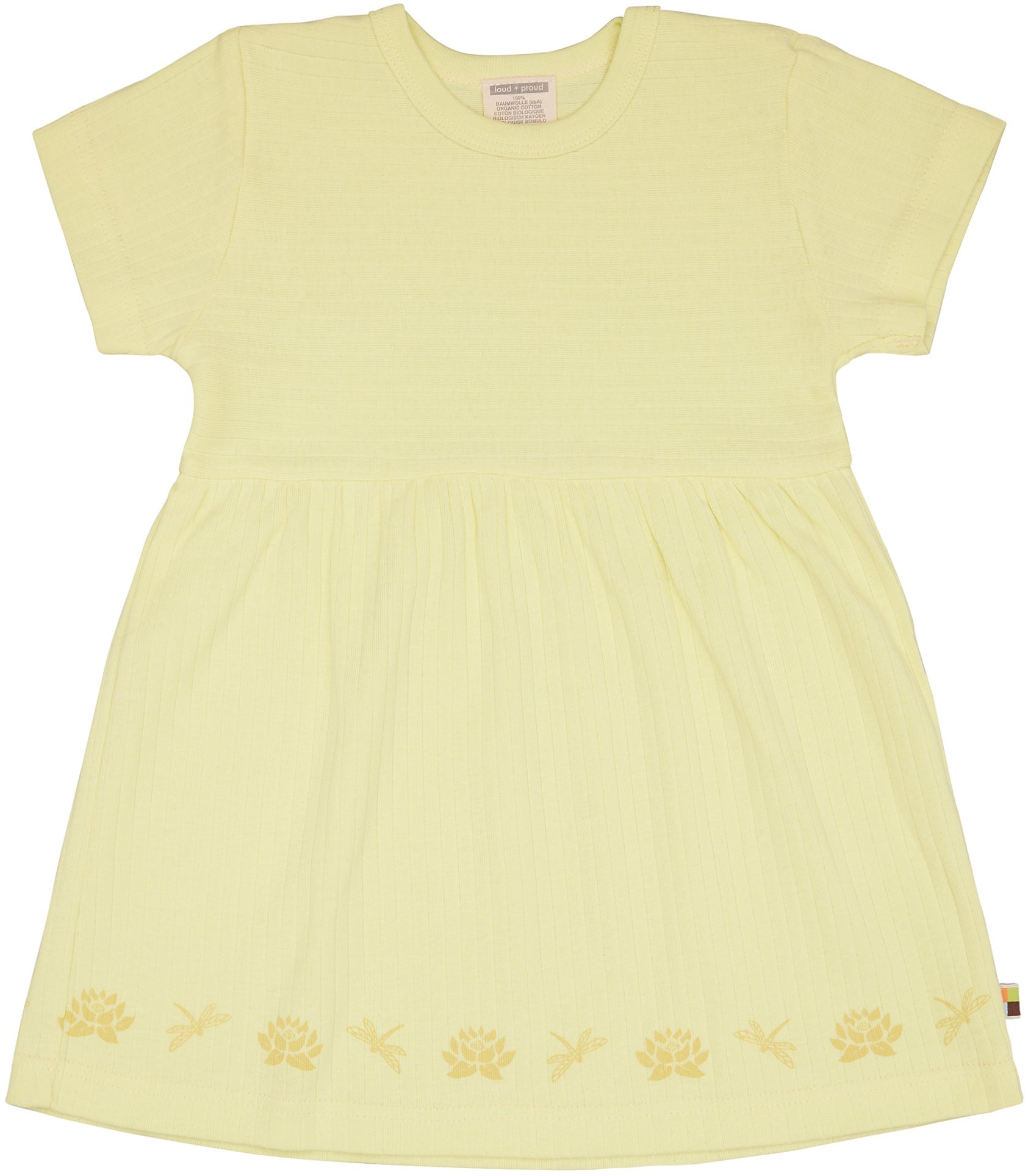 Kleid Derby Rib - loud + proud - 6082 - bl - 74/80