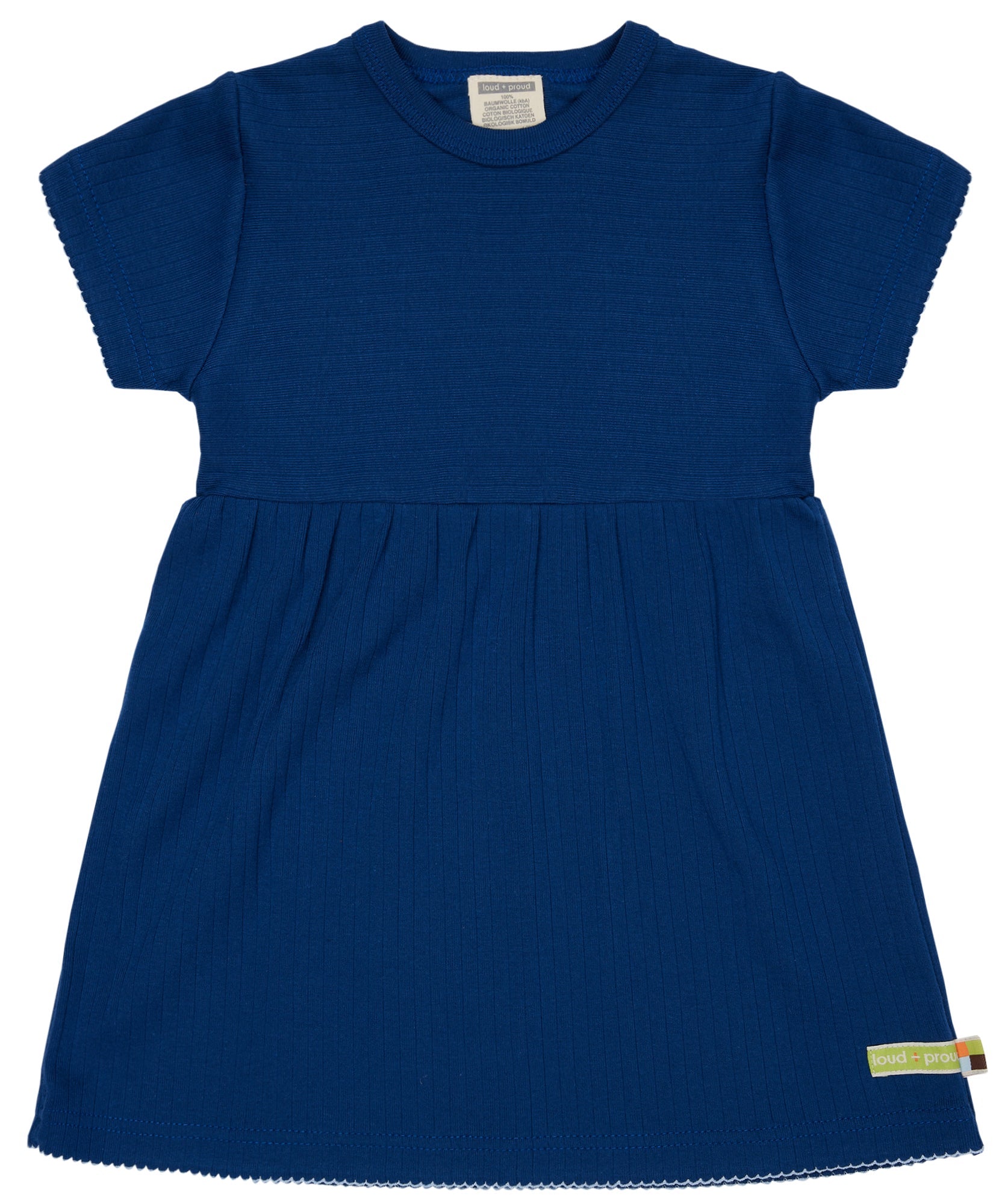 Kleid Derby Rib - loud + proud - 6068 - ul - 74/80