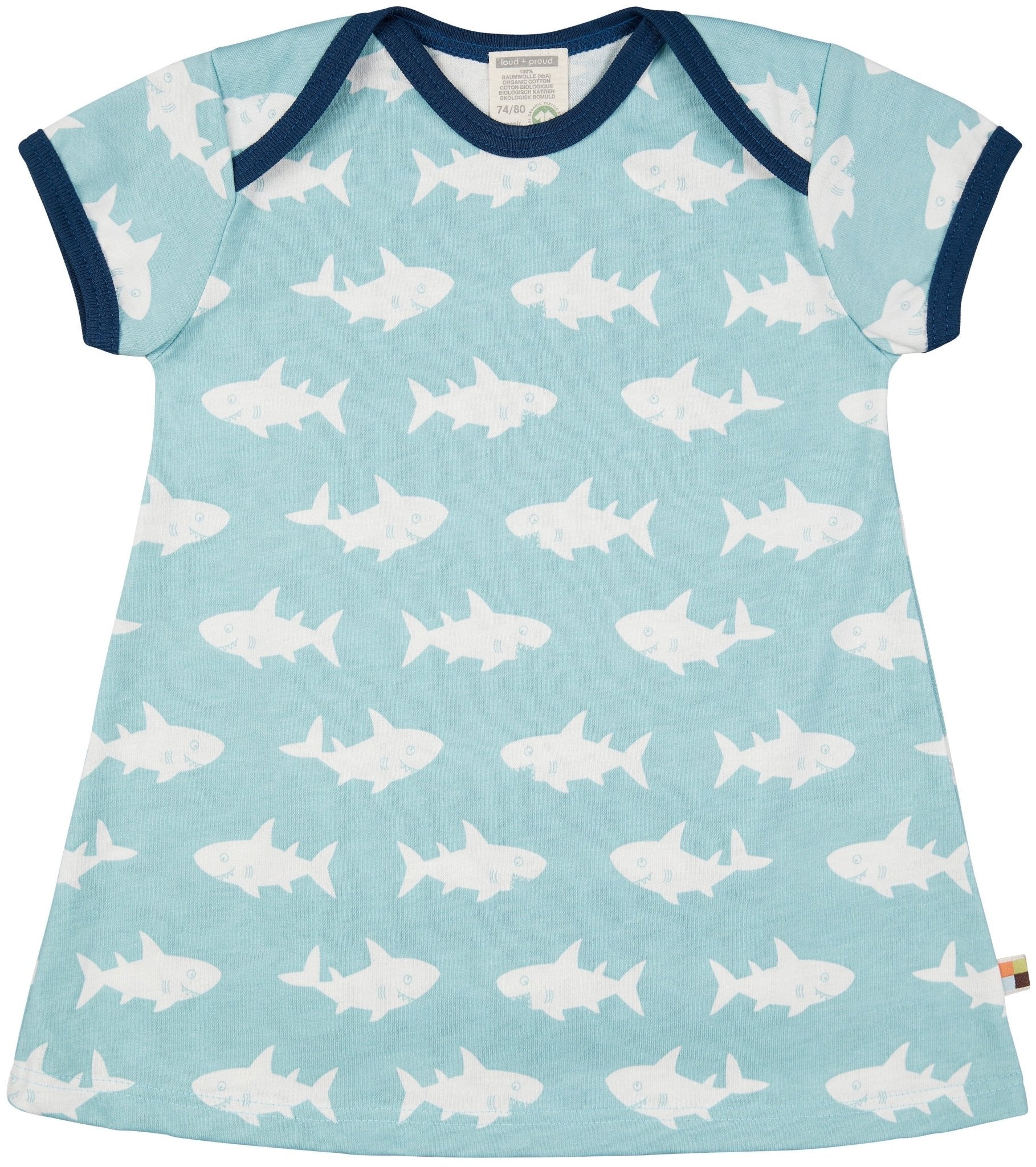 - Kleid Druck - loud + proud - 6042-lag-74/80