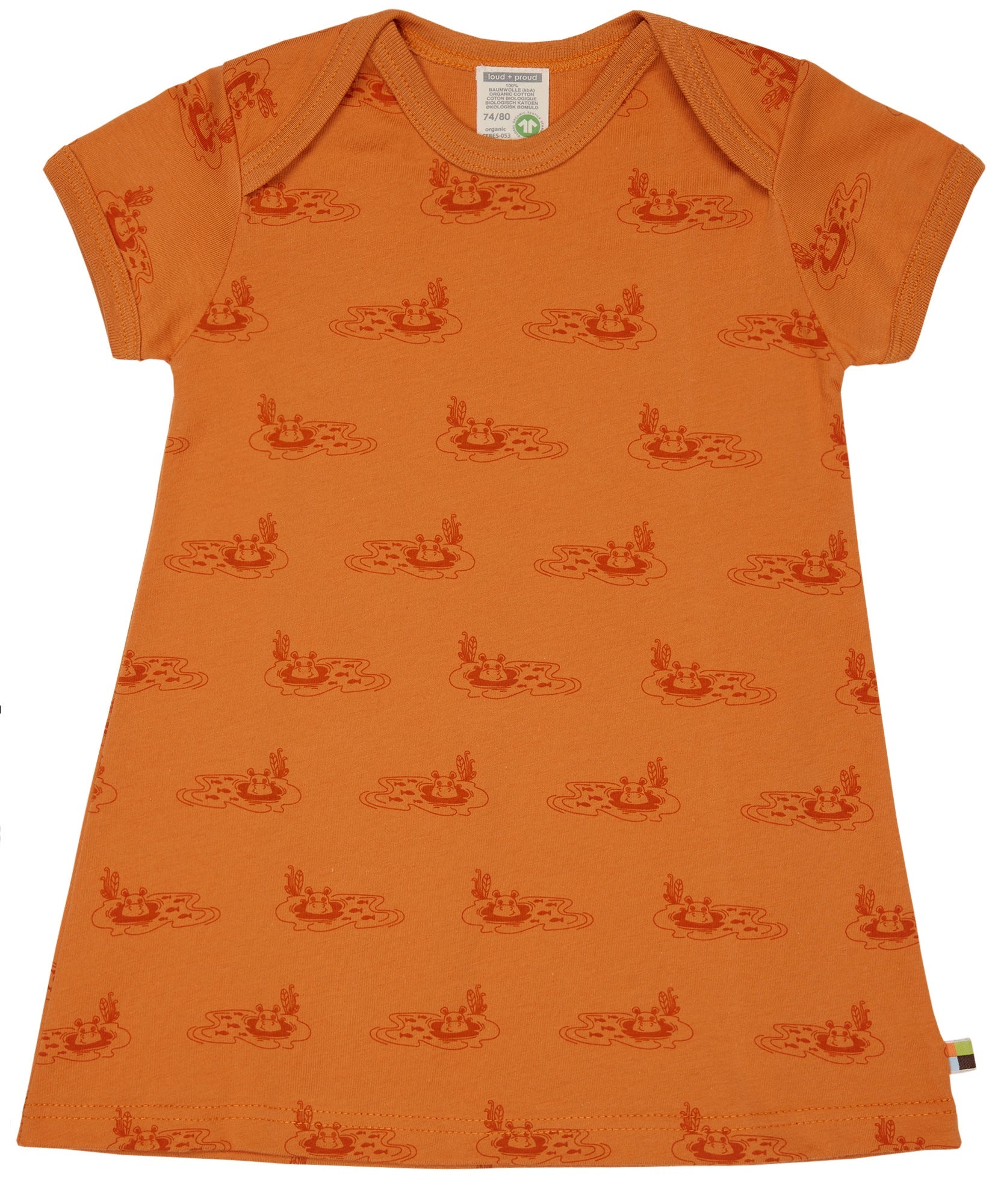 Kleid Druck - loud + proud - 6070 - car - 74/80