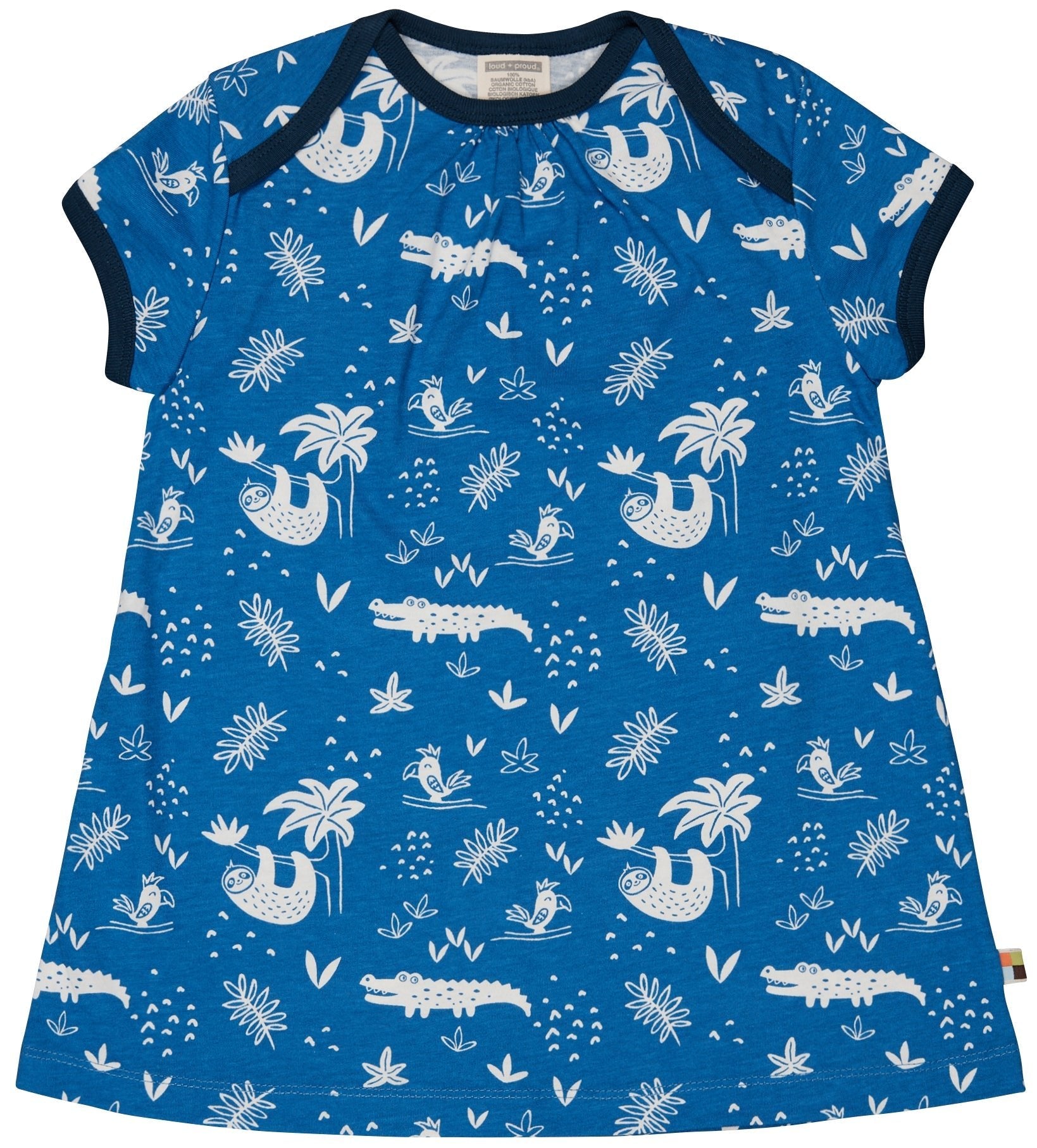 - Kleid Druck - loud + proud - 6026-cob-74/80