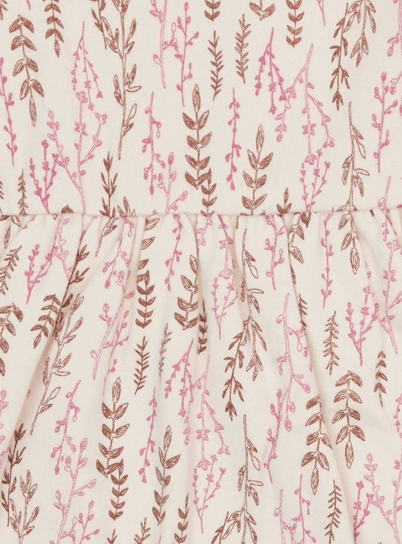 Kleid Interlock mit Druck - loud + proud - 6087 - rou - 74/80