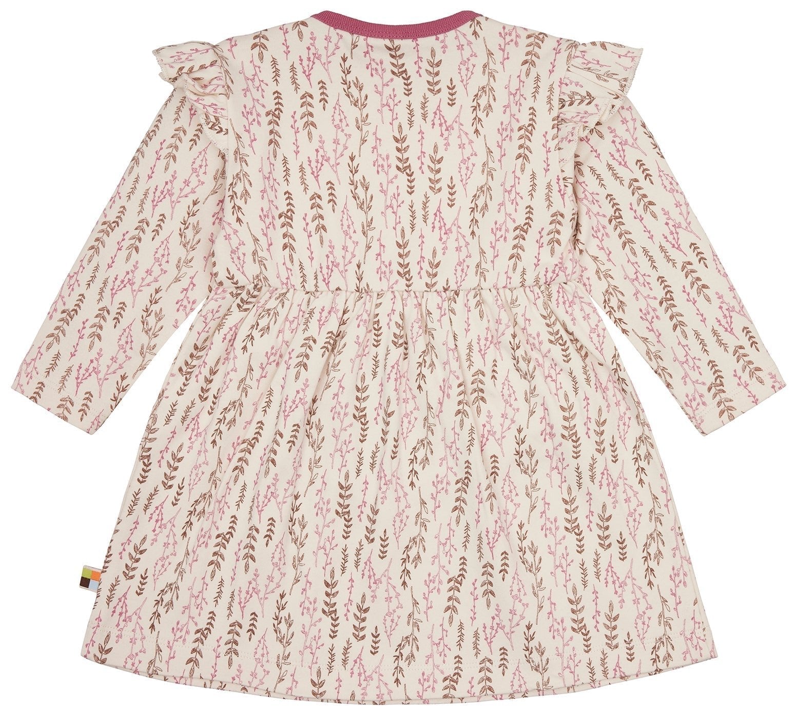 Kleid Interlock mit Druck - loud + proud - 6087 - rou - 74/80