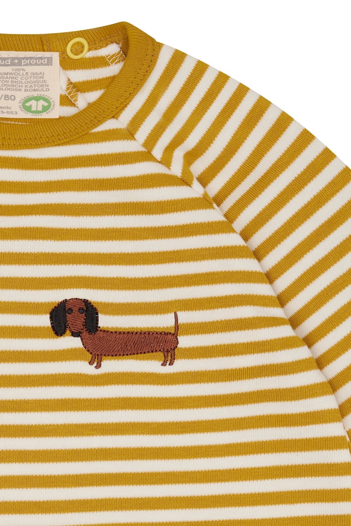 Kleid Interlock Ringel - loud + proud - 6096 - cur - 74/80