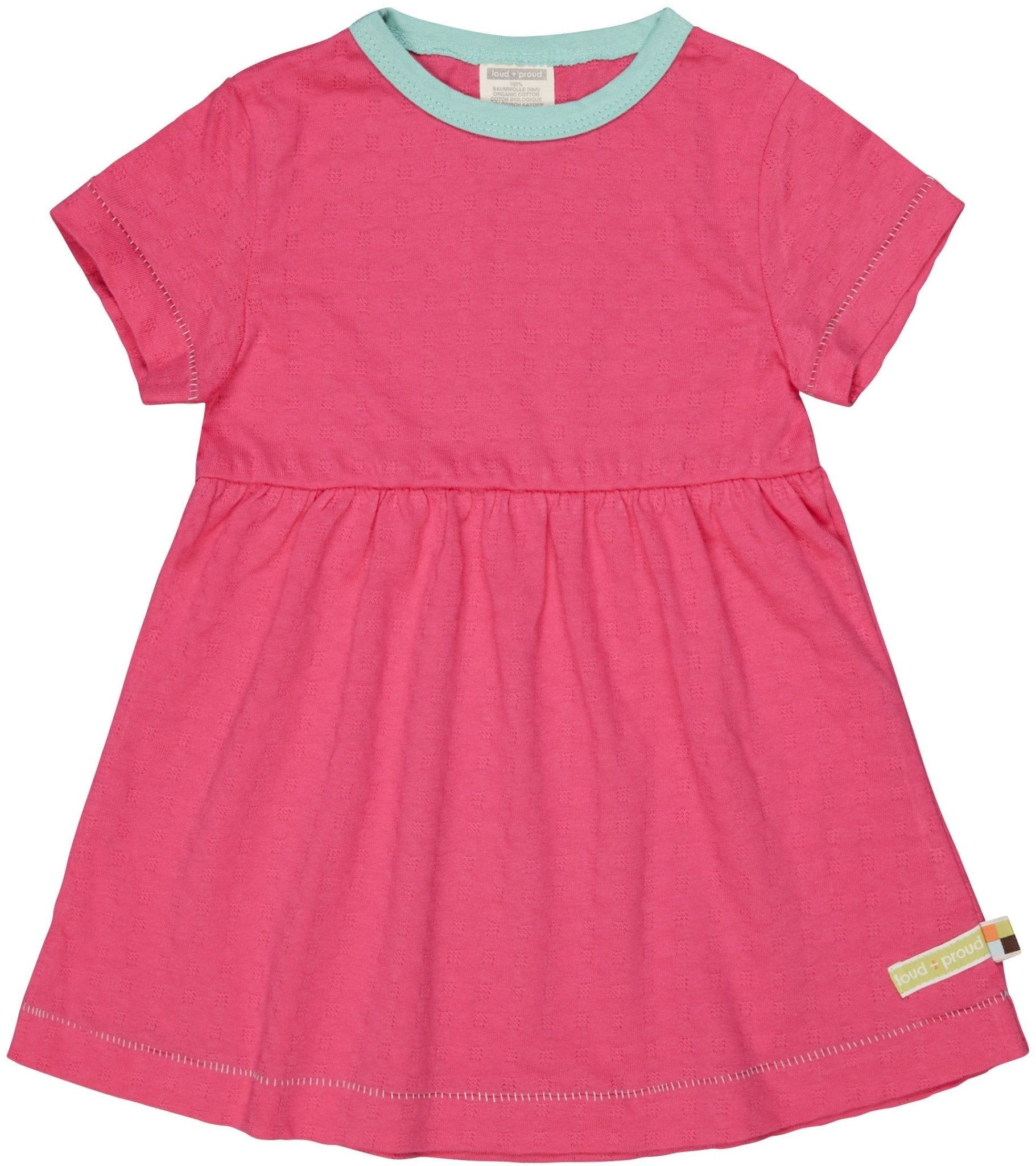 - Kleid mit Jacquard - Muster - loud + proud - 6037-aza-74/80