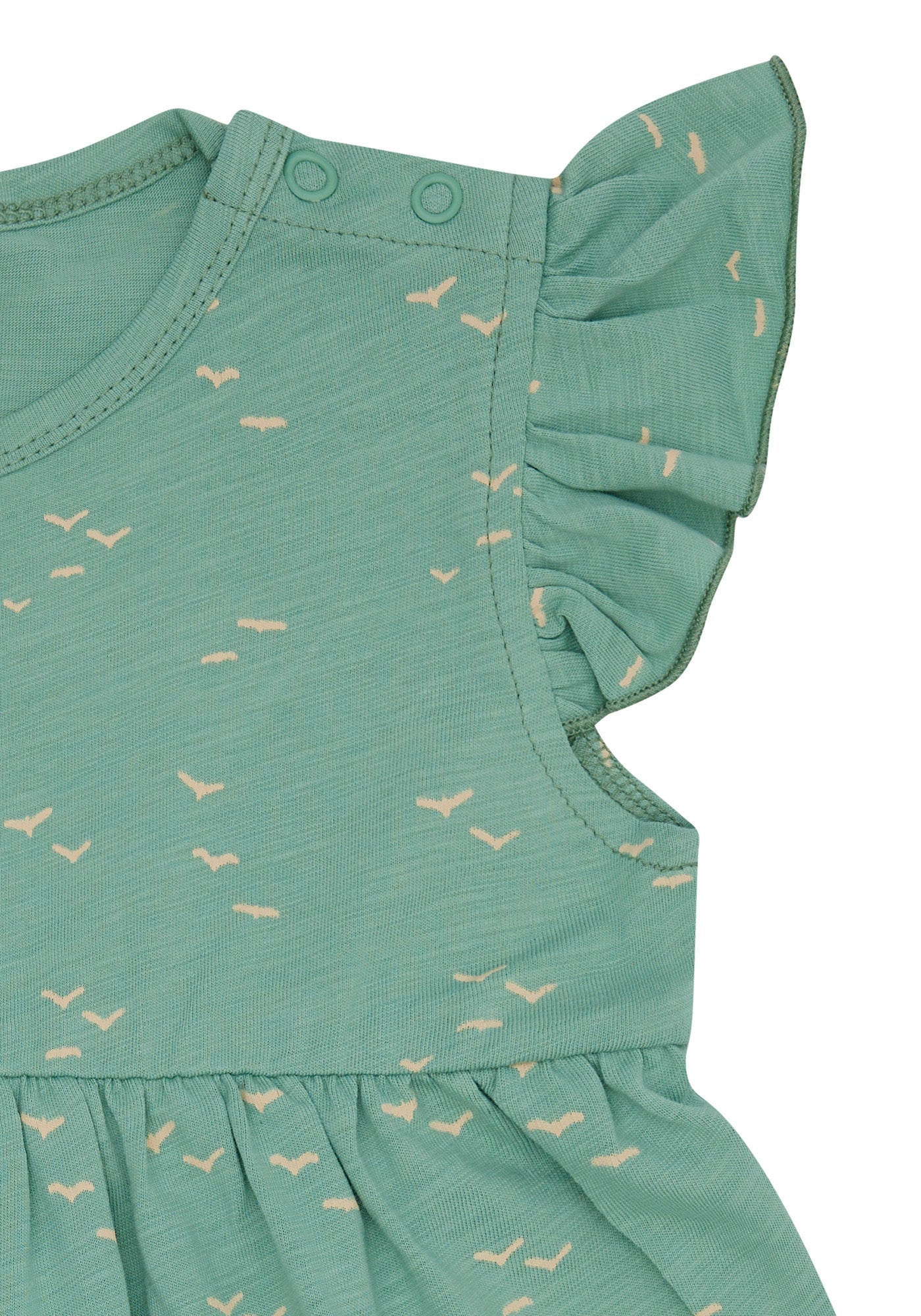 Kleid Slub Jersey - loud + proud - 6091 - bam - 74/80