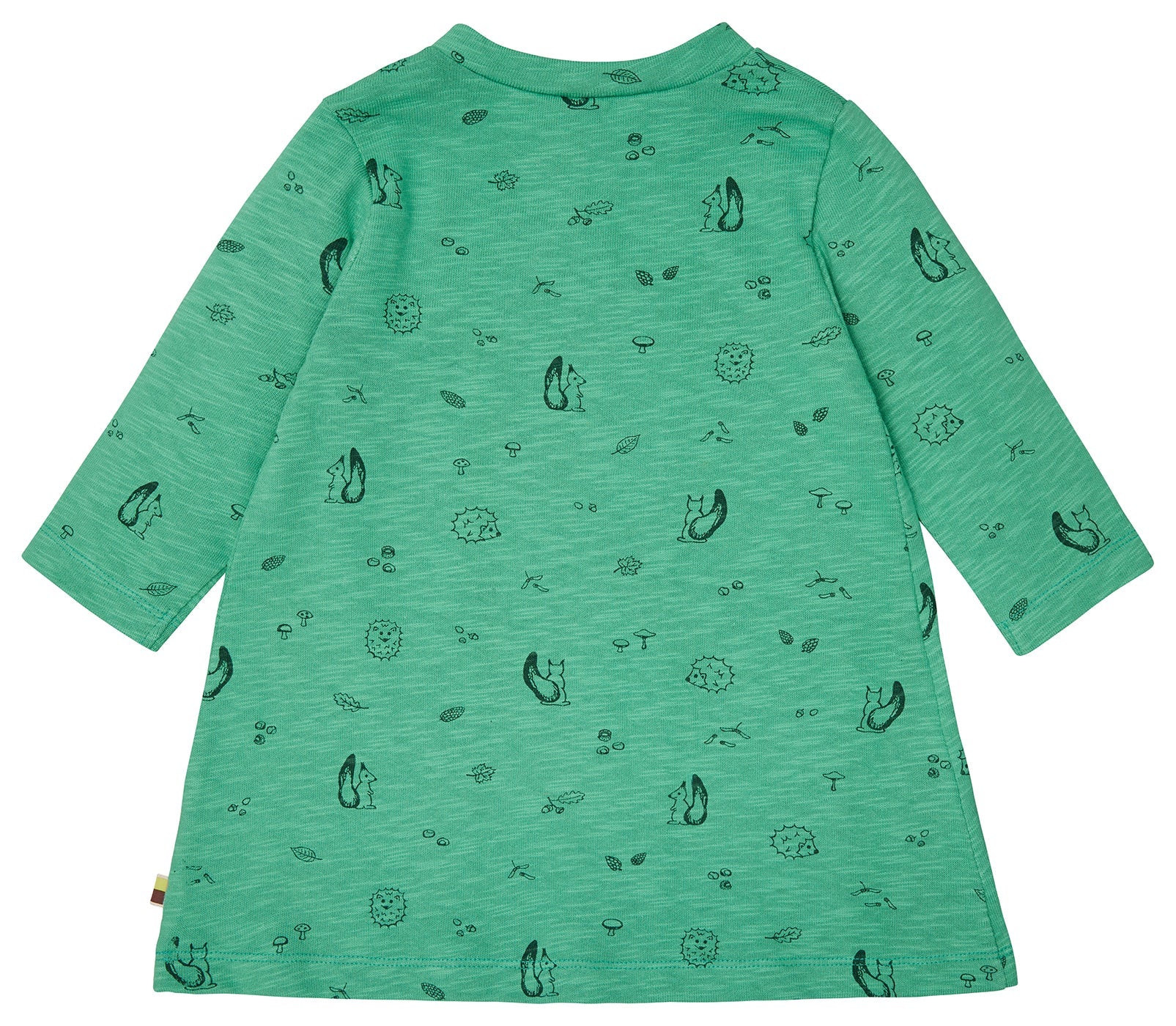 Kleid Slub Jersey mit Druck - loud + proud - 6084 - pla - 74/80